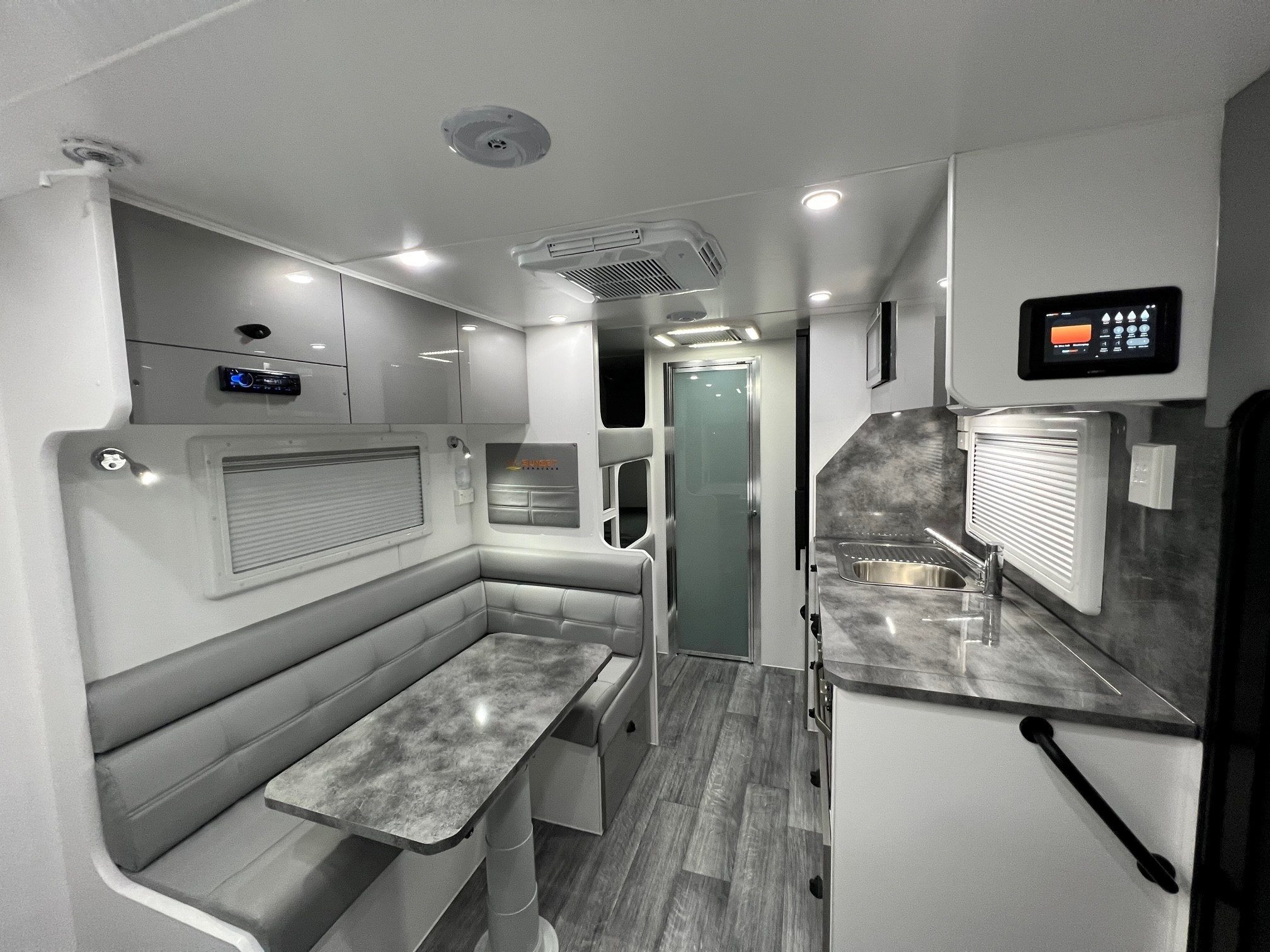 2024 Sunset Family Haven 18ft6 Off-road Triple Bunk Caravan