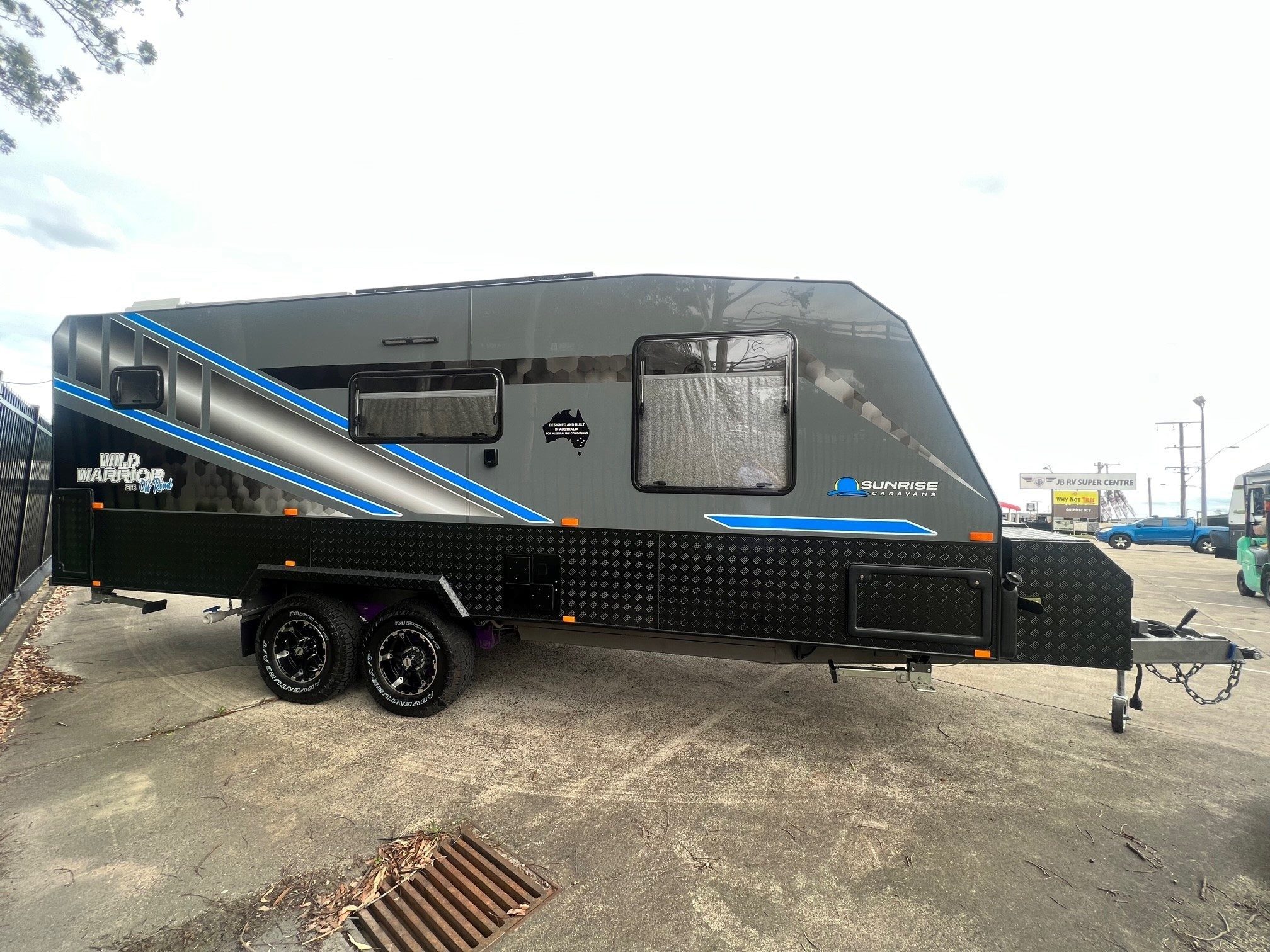 2025 21ft6 Sunrise Wild Warrior Off-Road Aluminum Framed Caravan