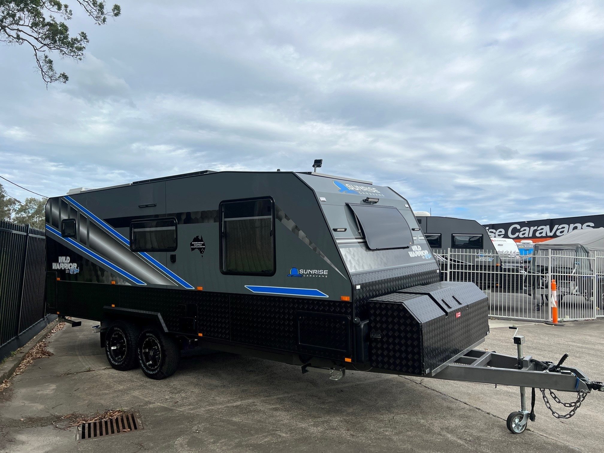 2025 21ft6 Sunrise Wild Warrior Off-Road Aluminum Framed Caravan