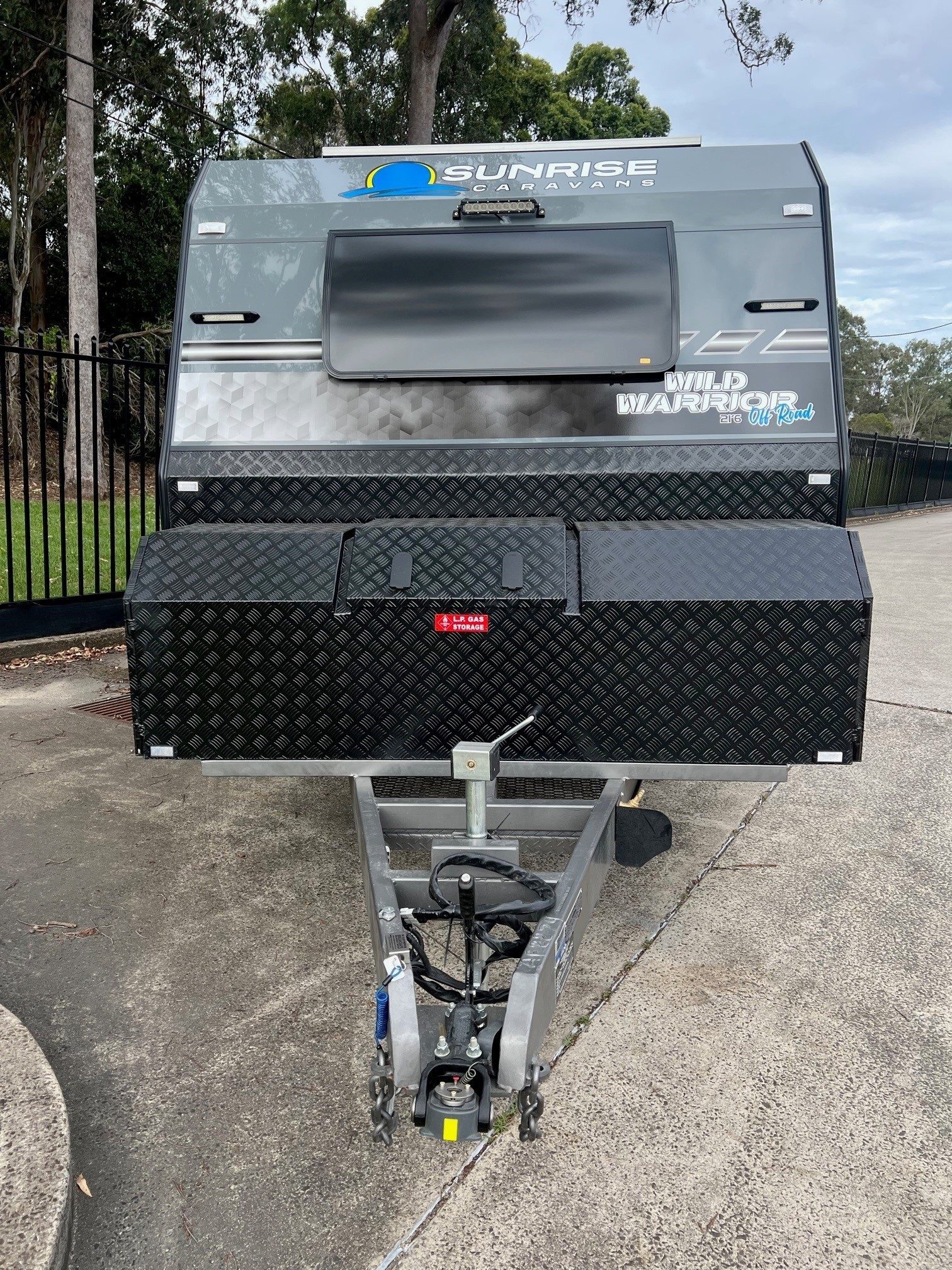 2025 21ft6 Sunrise Wild Warrior Off-Road Aluminum Framed Caravan