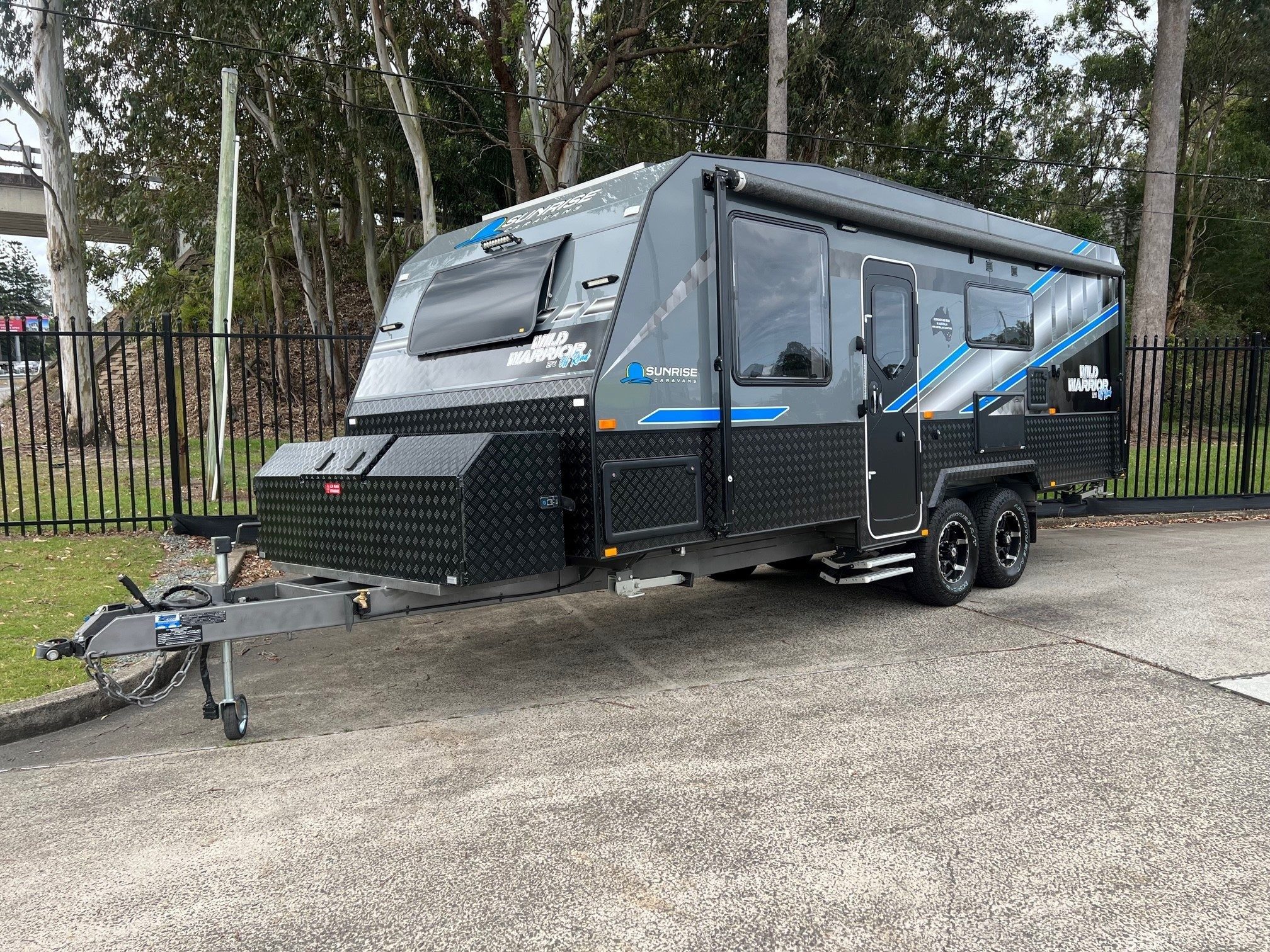 2024 21ft6 Sunrise Wild Warrior Off-Road Aluminum Framed Caravan