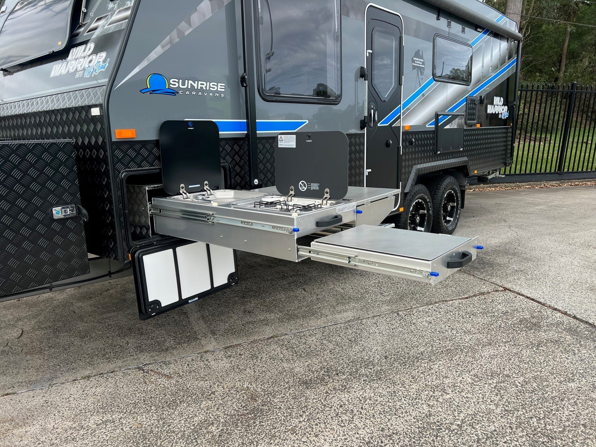 2025 21ft6 Sunrise Wild Warrior Off-Road Aluminum Framed Caravan