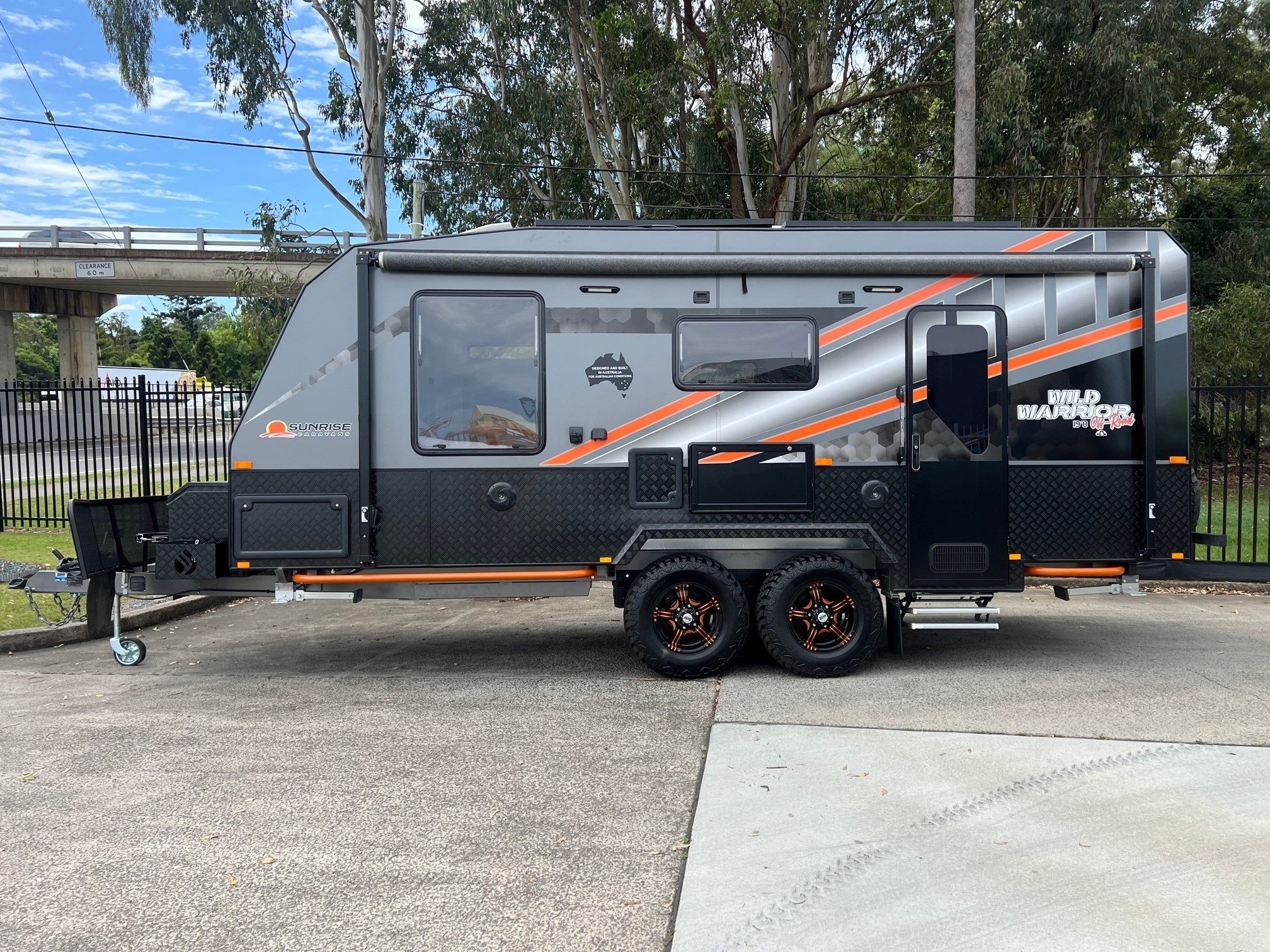 2025 19FT8 Aluminium Frame Sunrise Wild Warrior Offroad With Airbag Suspension And 48V System