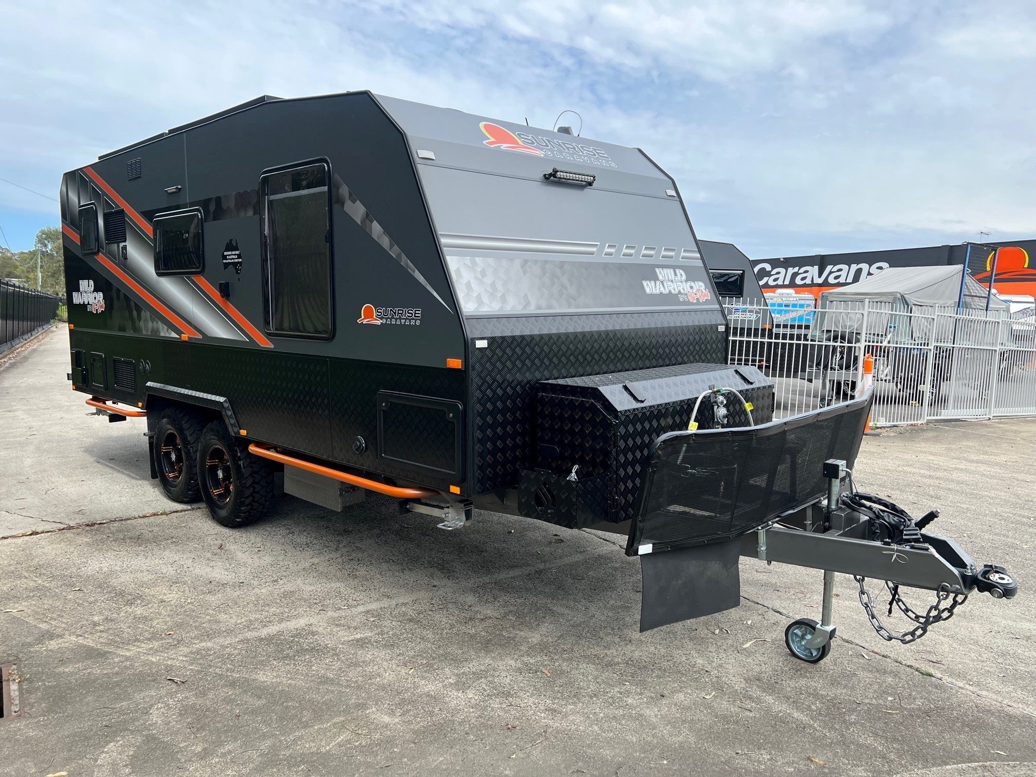 2025 19FT8 Aluminium Frame Sunrise Wild Warrior Offroad With Airbag Suspension And 48V System