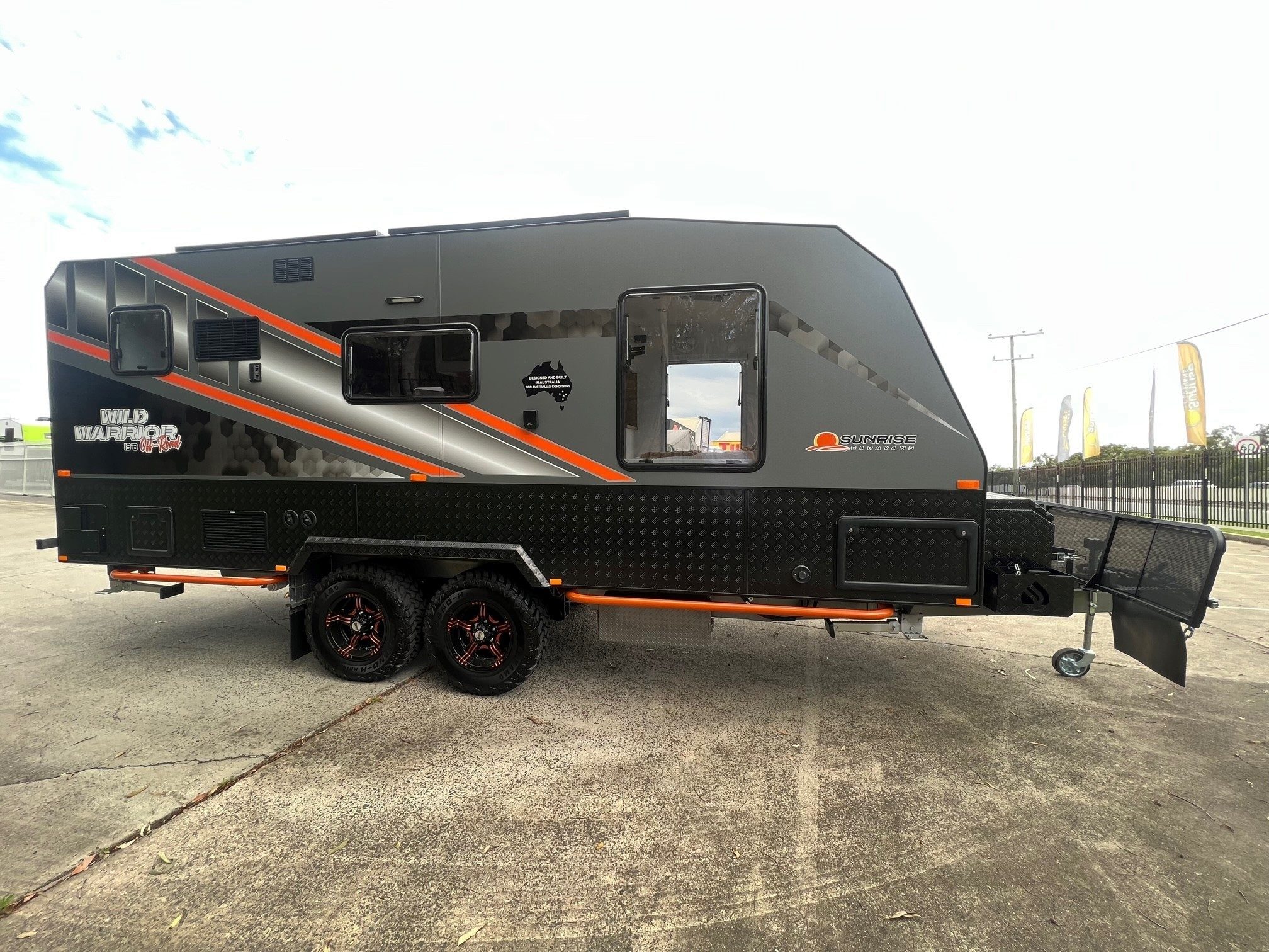 2025 19FT8 Aluminium Frame Sunrise Wild Warrior Offroad With Airbag Suspension And 48V System