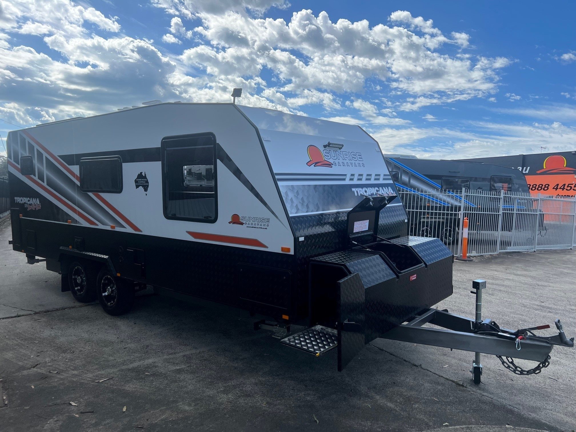 2022 21ft6 Sunrise Tropicana Built With Aluminum Frame And Honeycomb Floor