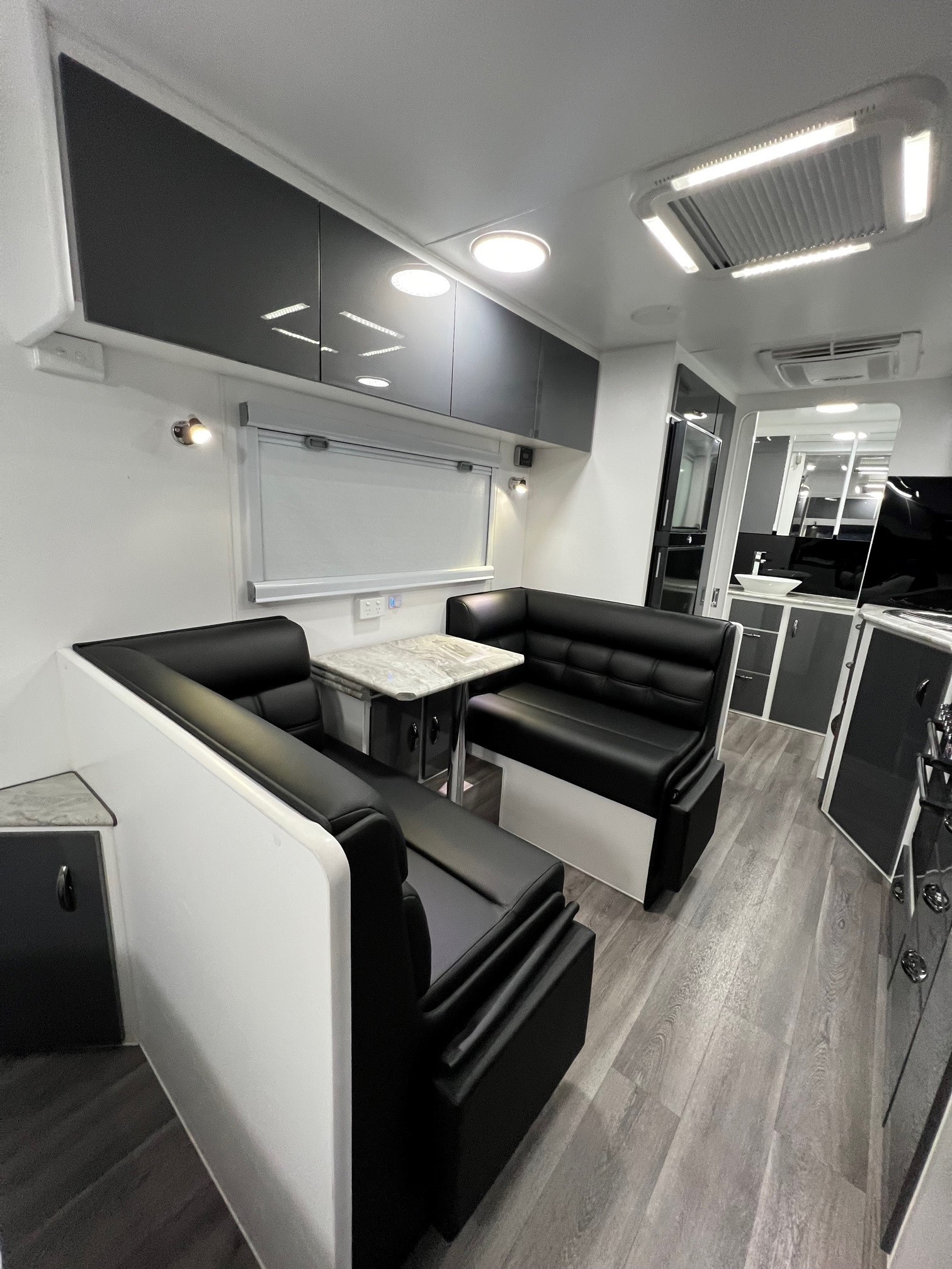 Blue Sky Splendour 21ft Angled kitchen