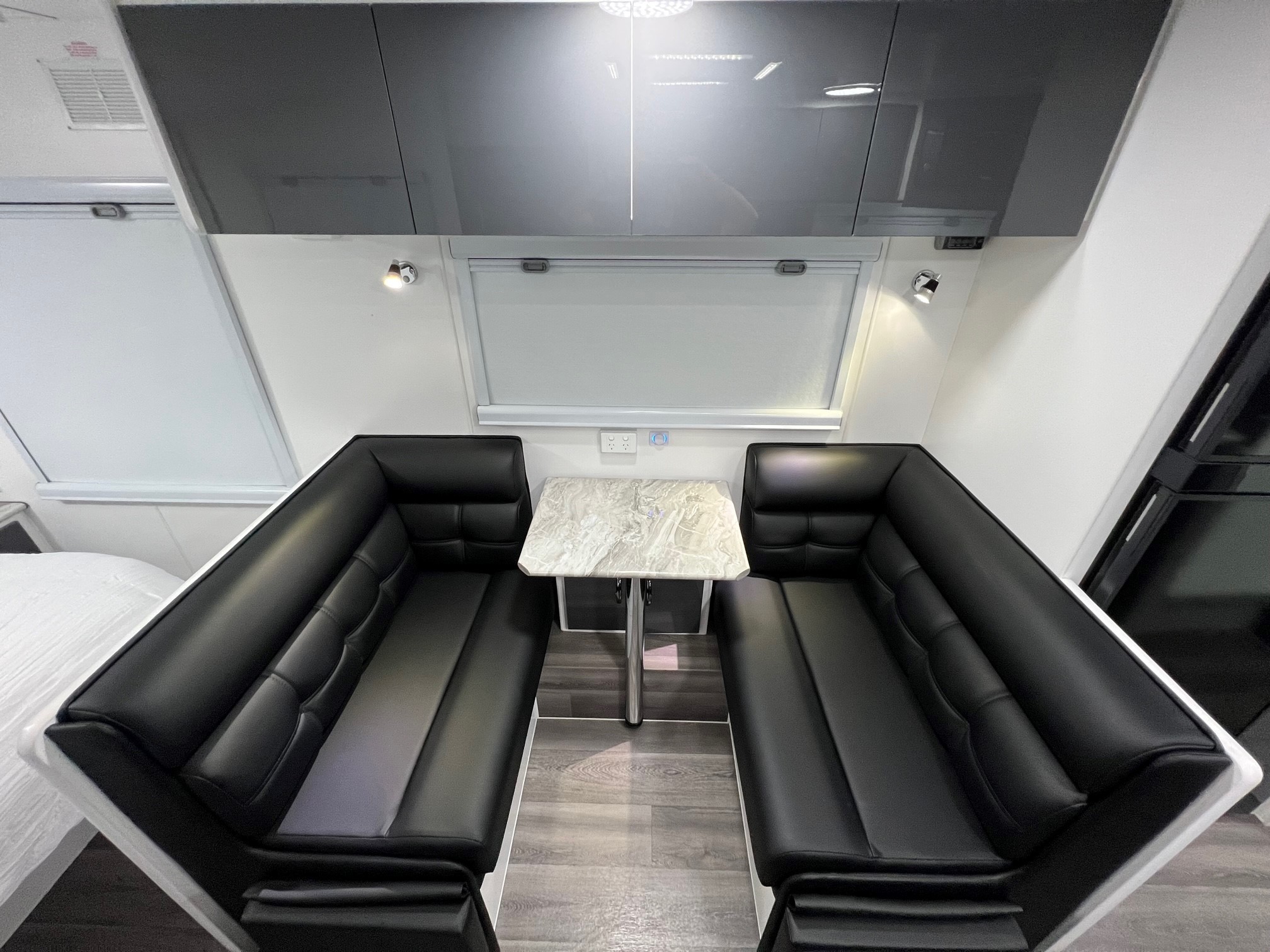 Blue Sky Splendour 21ft Angled kitchen