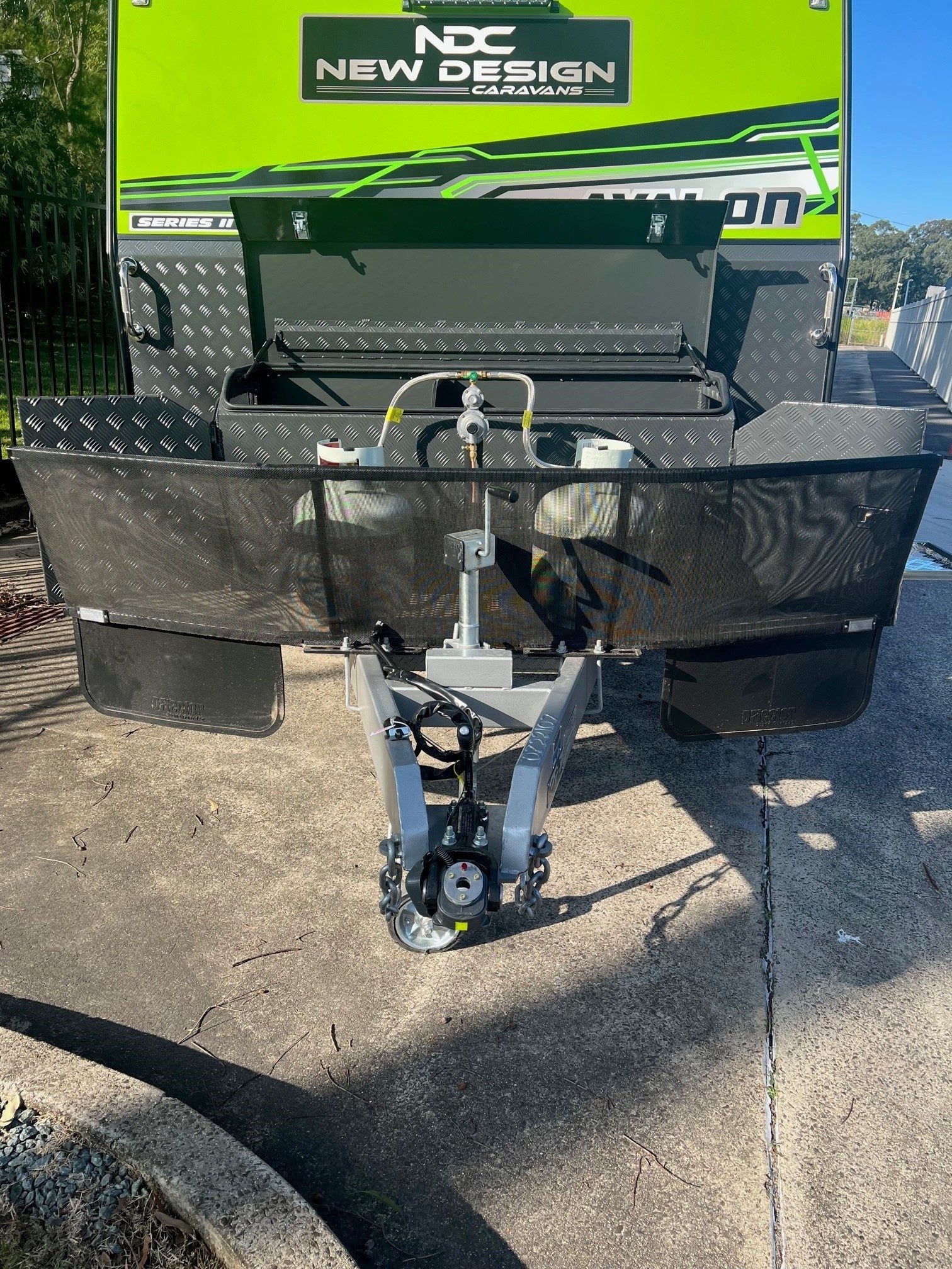 2022 New Design Caravan Avalon 20ft Off-Road With Flat Floor Caravan