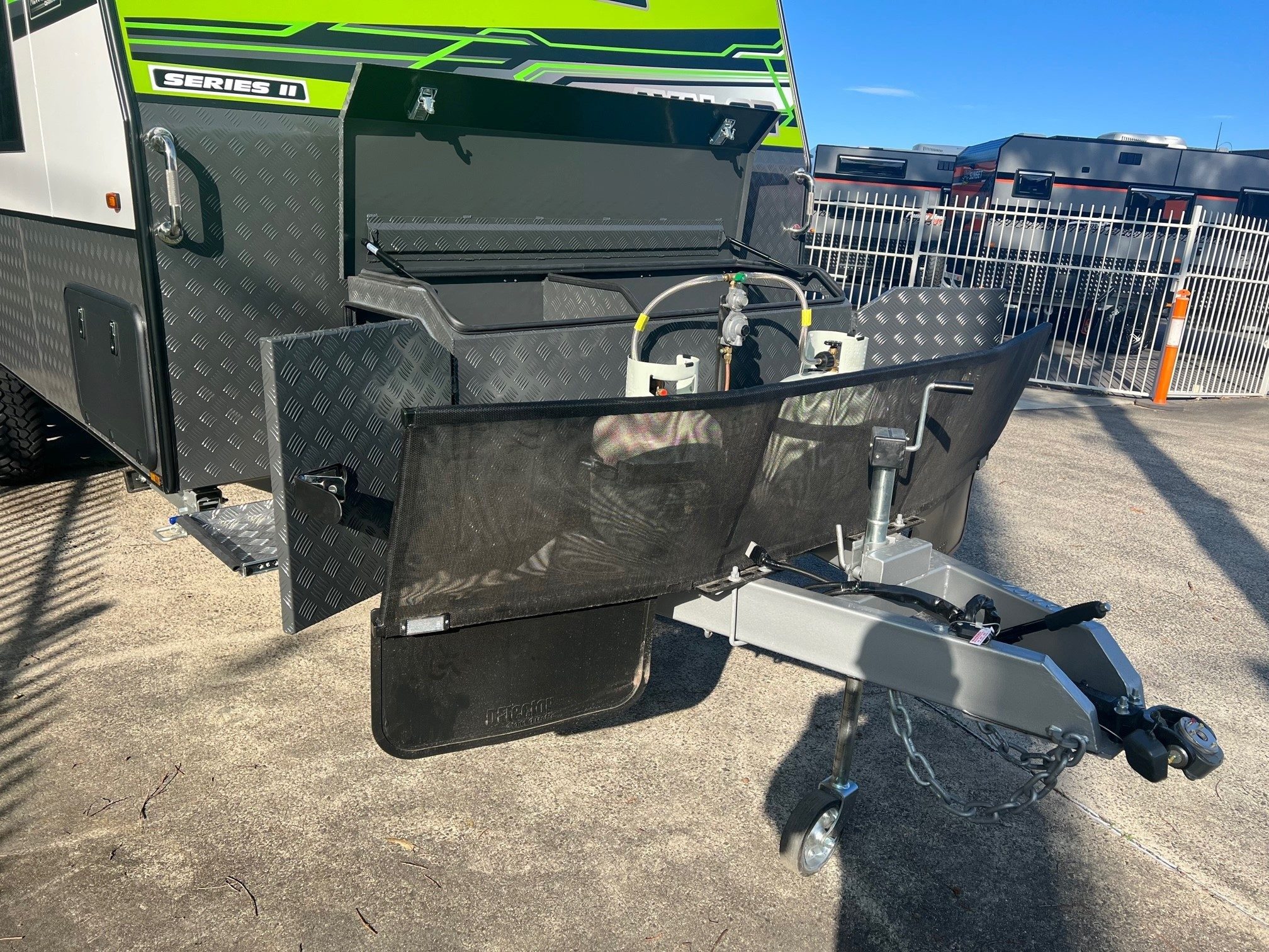 2022 New Design Caravan Avalon 20ft Off-Road With Flat Floor Caravan