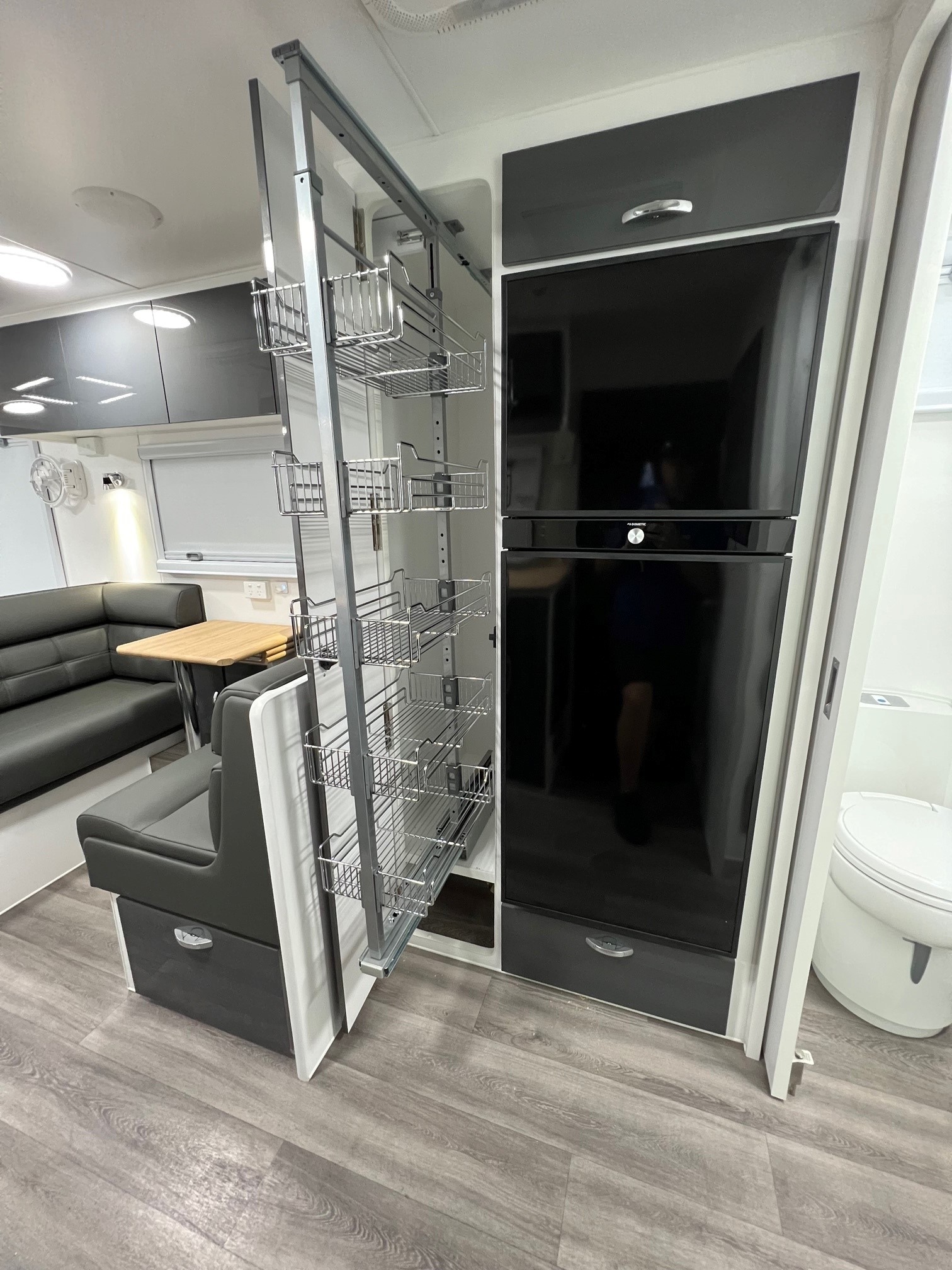 2022 Blue Sky Quartz Rear Door 20ft8 Caravan