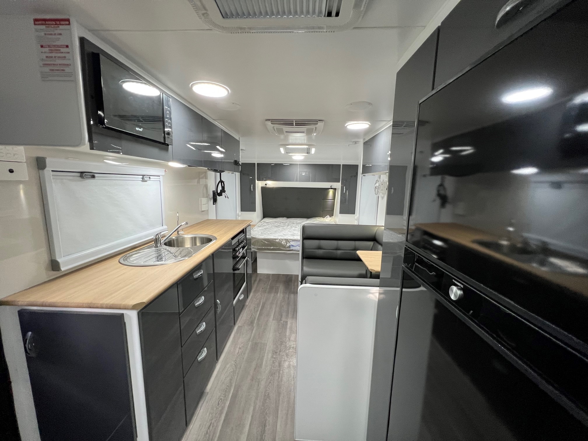 2022 Blue Sky Quartz Rear Door 20ft8 Caravan