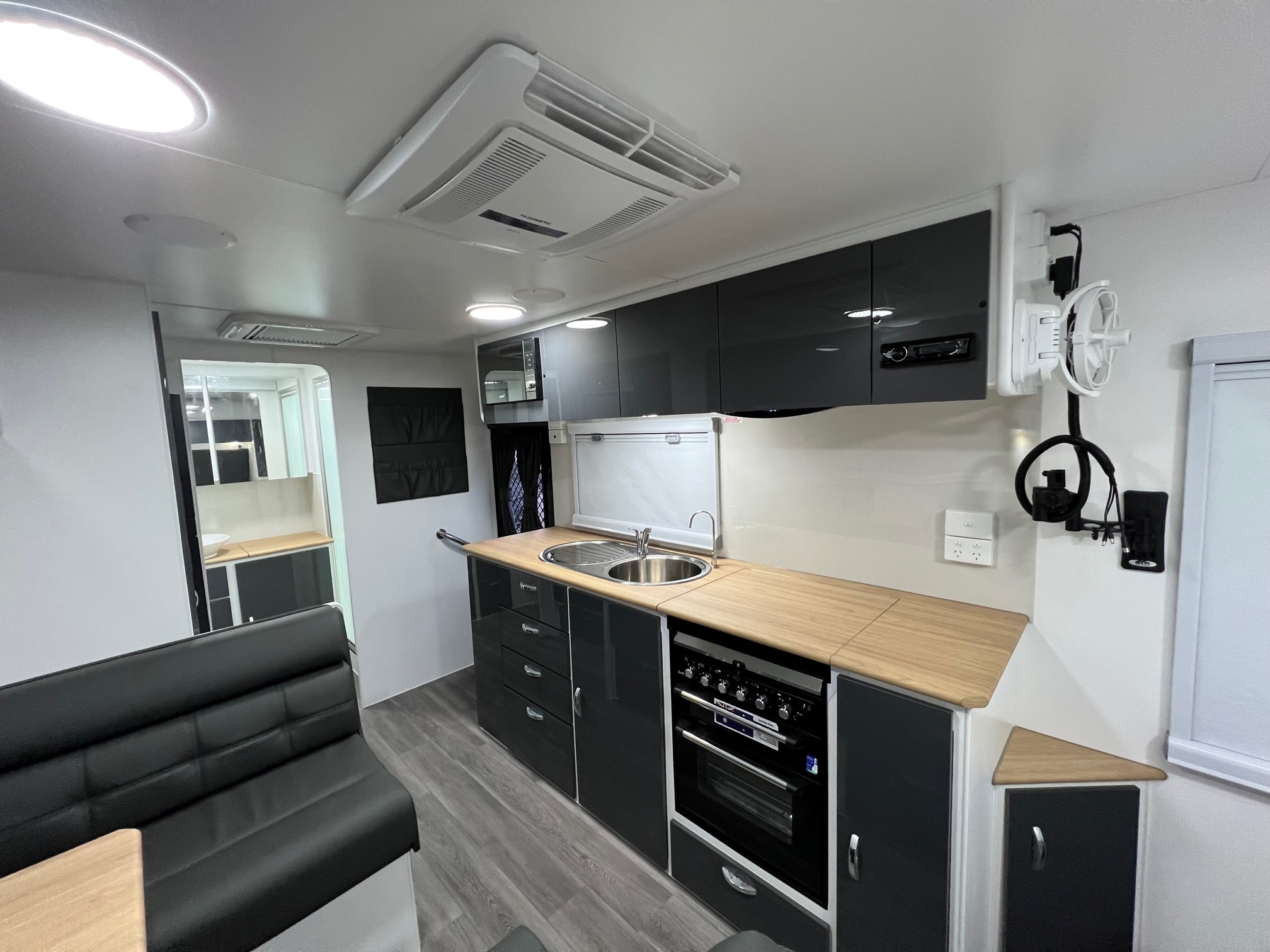 2022 Blue Sky Quartz Rear Door 20ft8 Caravan