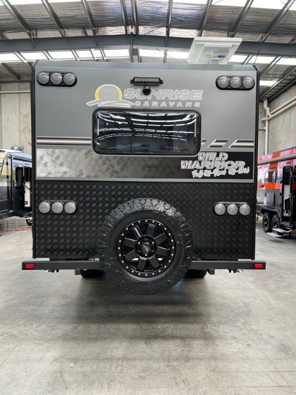 2025 Sunrise Wild Warrior Prestige Edition 22ft6 Off-Road Caravan With Aluminum Frame