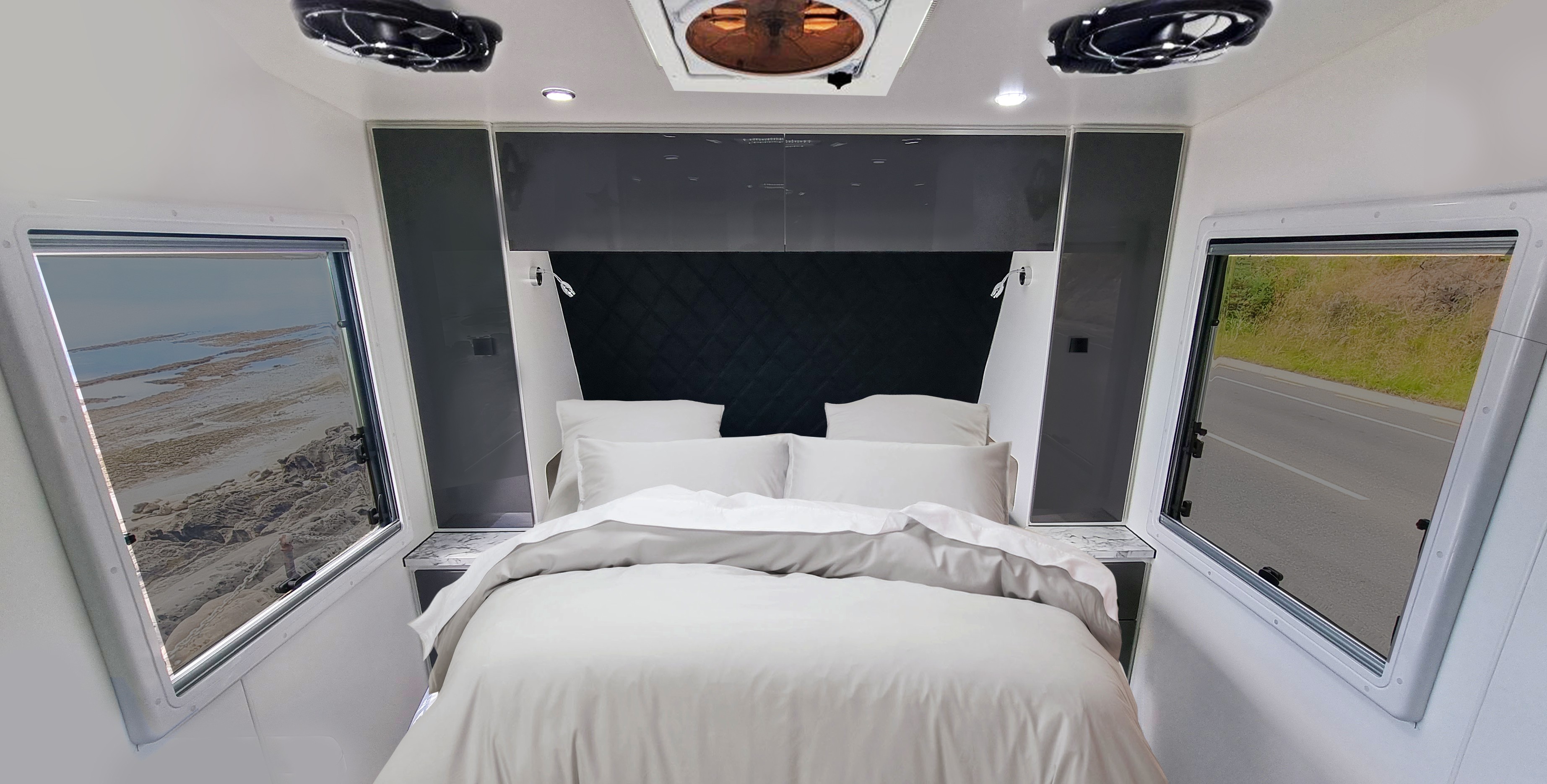 2025 Sunrise Wild Warrior Prestige Edition 22ft6 Off-Road Caravan With Aluminum Frame