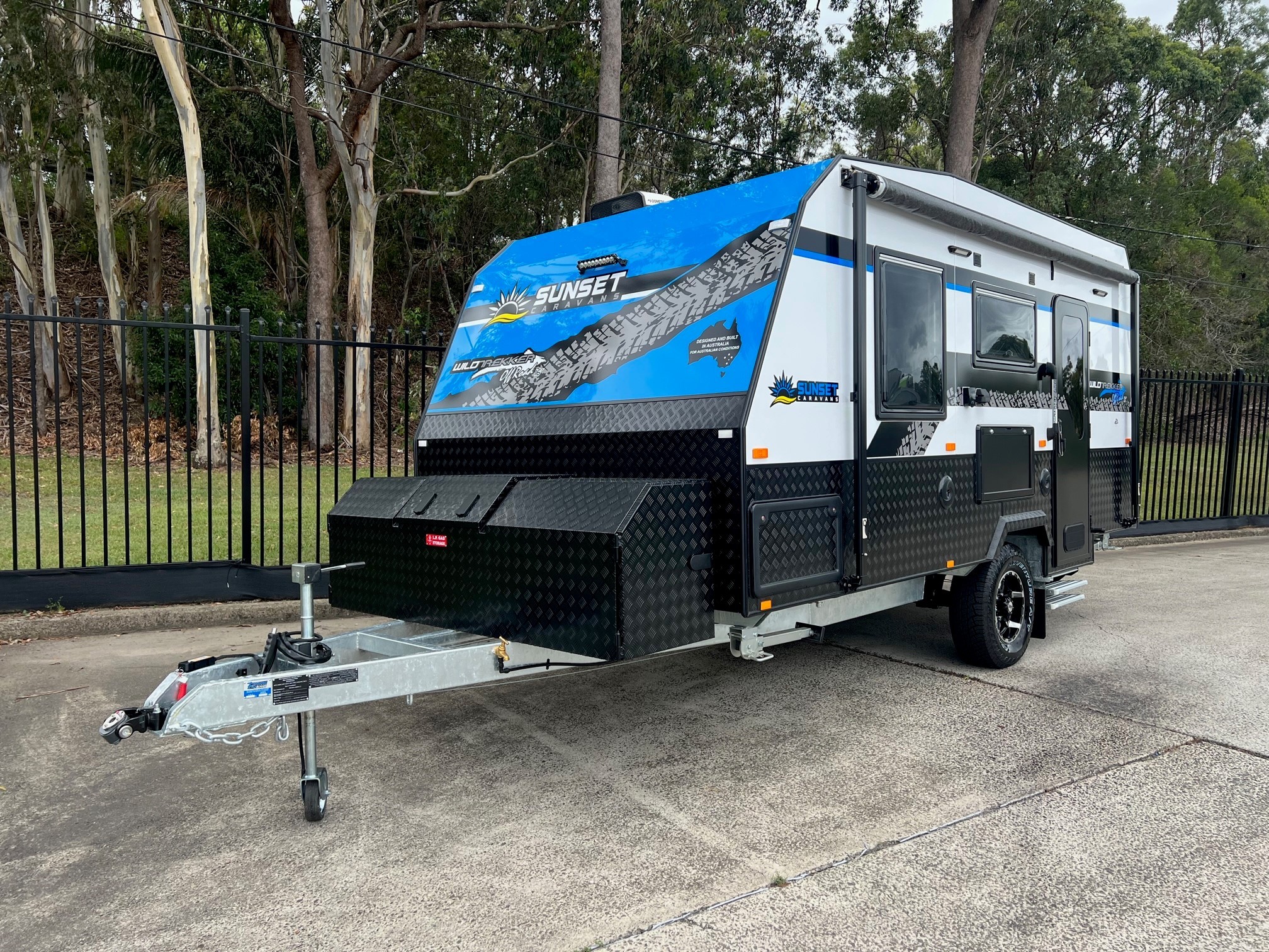 2024 Sunset Wildtrekker 16ft Off-Road Caravan With Single Beds