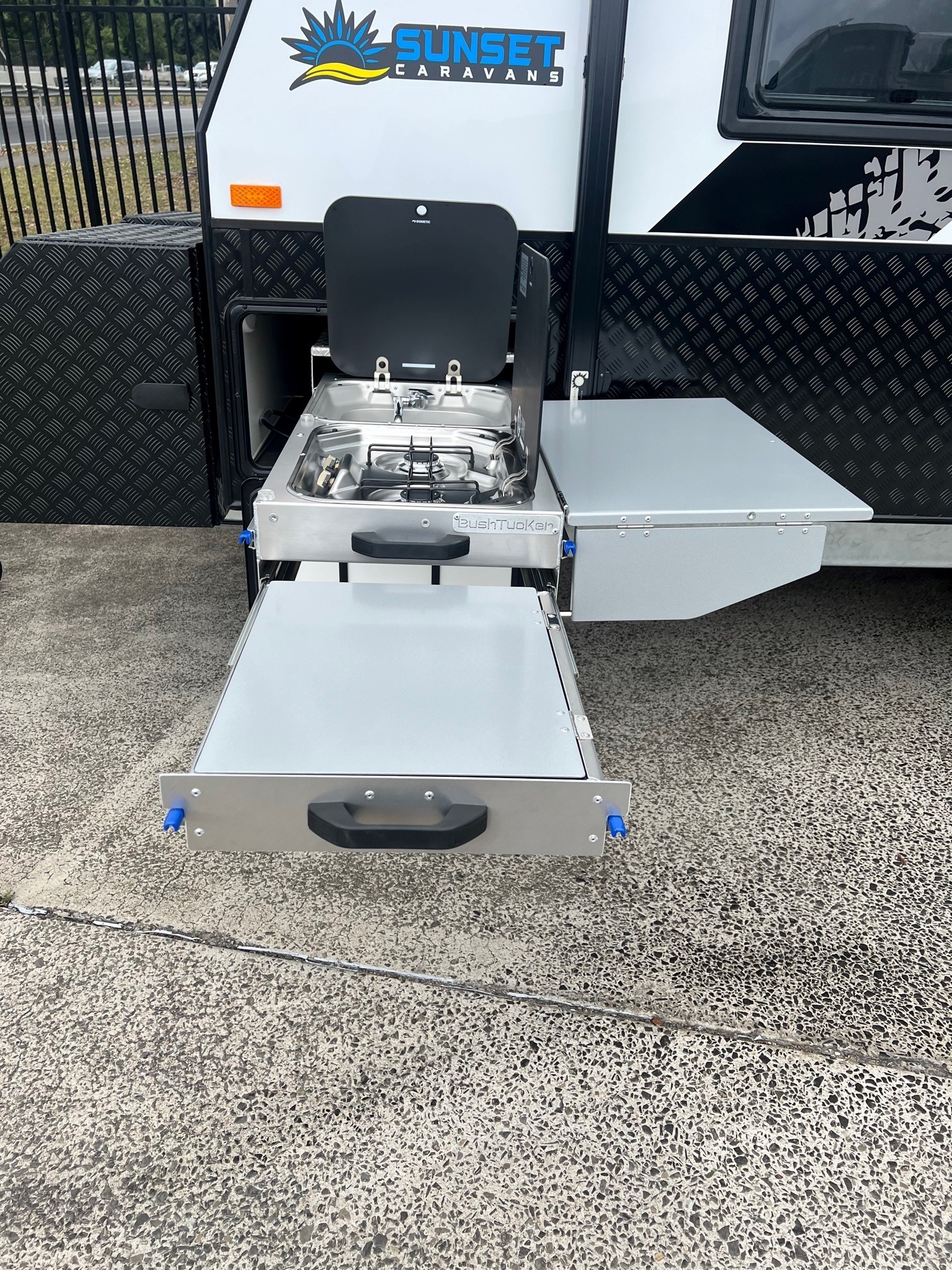 2024 Sunset Wildtrekker 16ft Off-Road Caravan With Single Beds