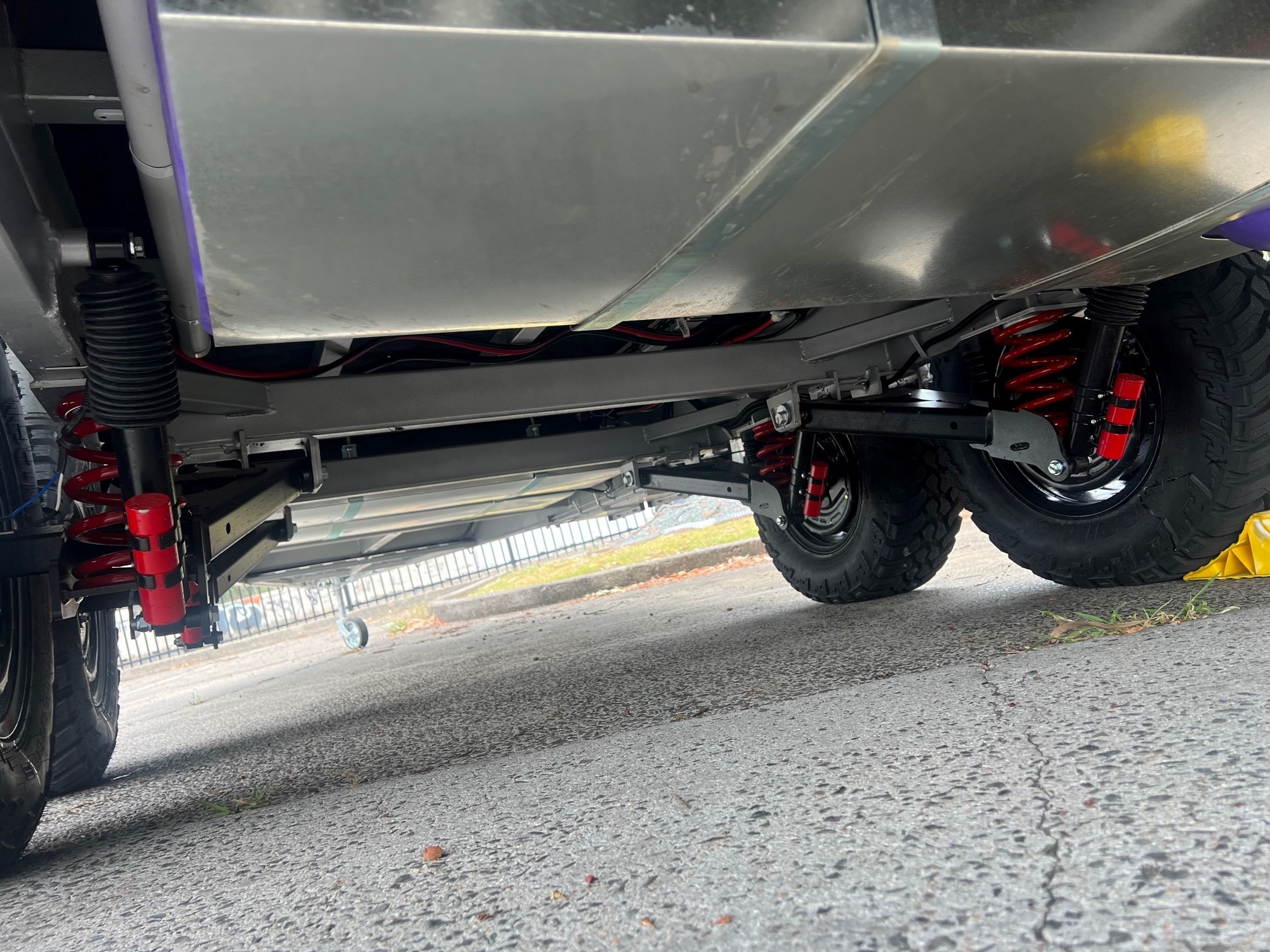 2022 Blue Sky Quartz Semi Off-road Rear Caravan With ALKO Enduro Suspension