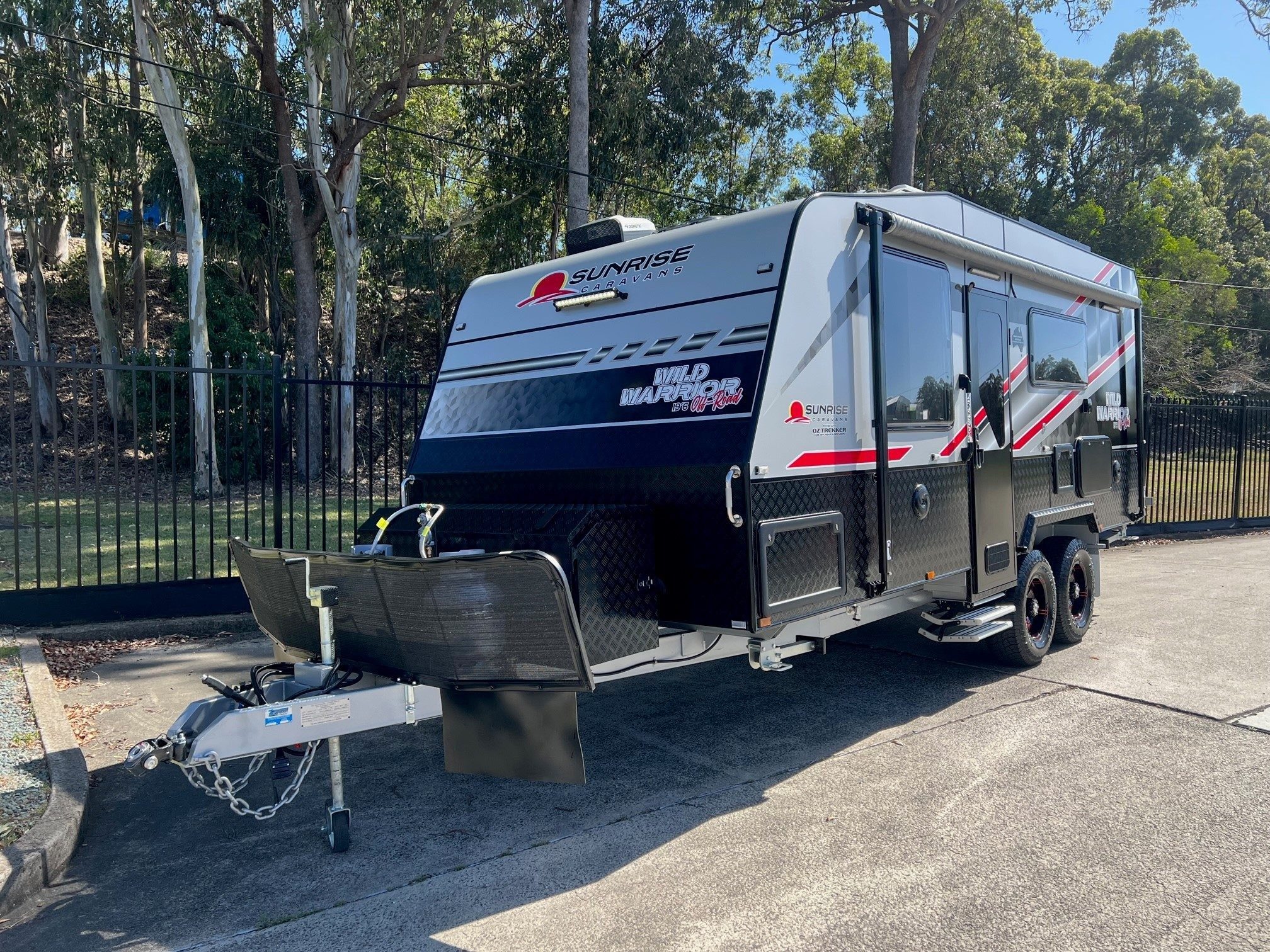 2025 19ft6 Aluminium Framed Sunrise Wild Warrior Off-Road Caravan