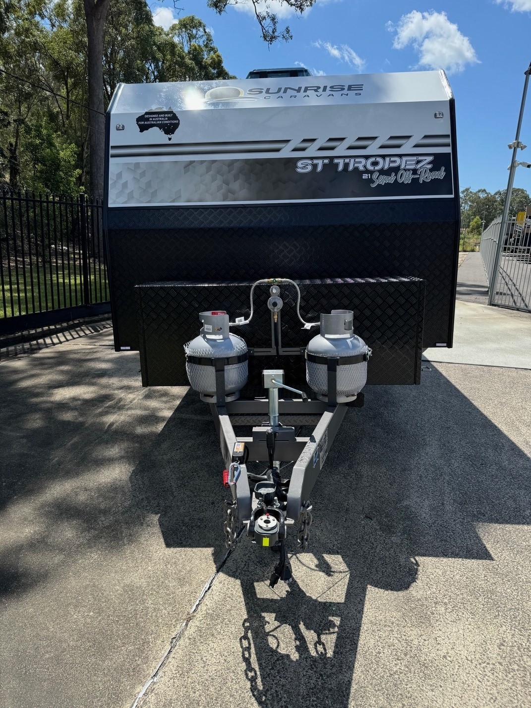 2024 Sunrise St Tropez 21ft Semi Offroad  Rear Door Built With Aluminium