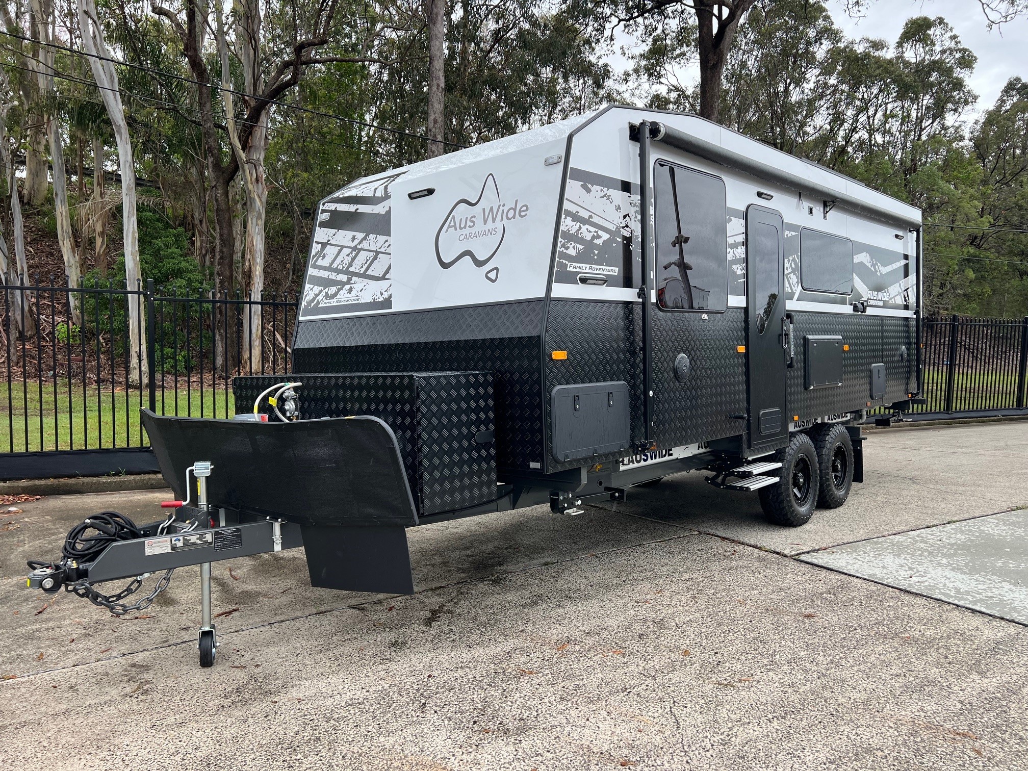 2024 Auswide 22ft Offroad Double Bunk Caravan With Truss Chassis