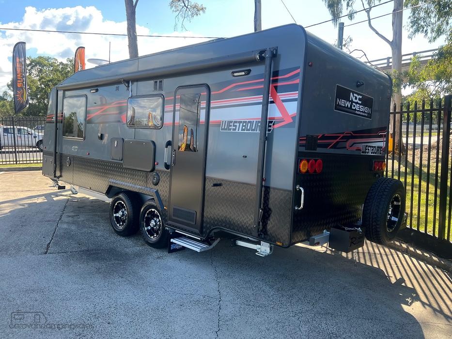 2023 New Design Westbourne 21ft Semi Off-Road Caravan