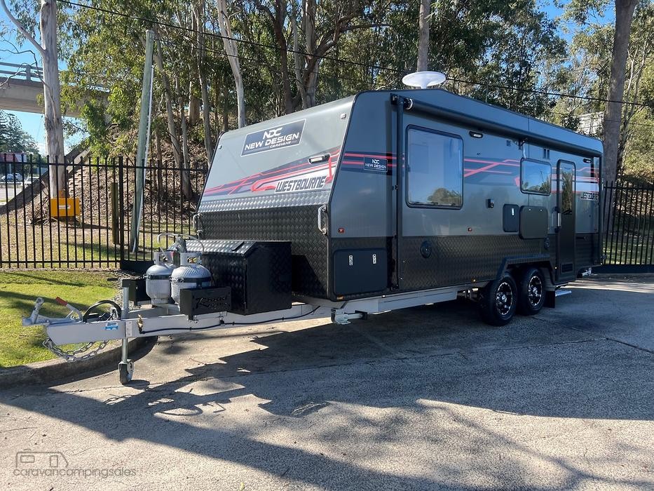 2023 New Design Westbourne 21ft Semi Off-Road Caravan