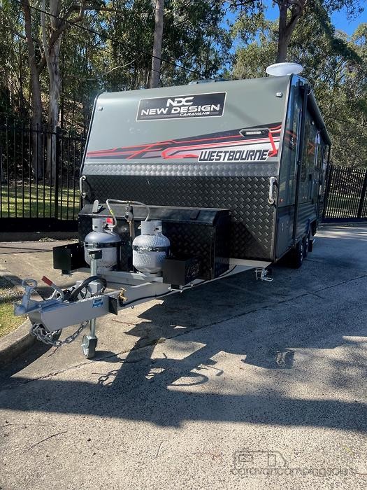 2023 New Design Westbourne 21ft Semi Off-Road Caravan