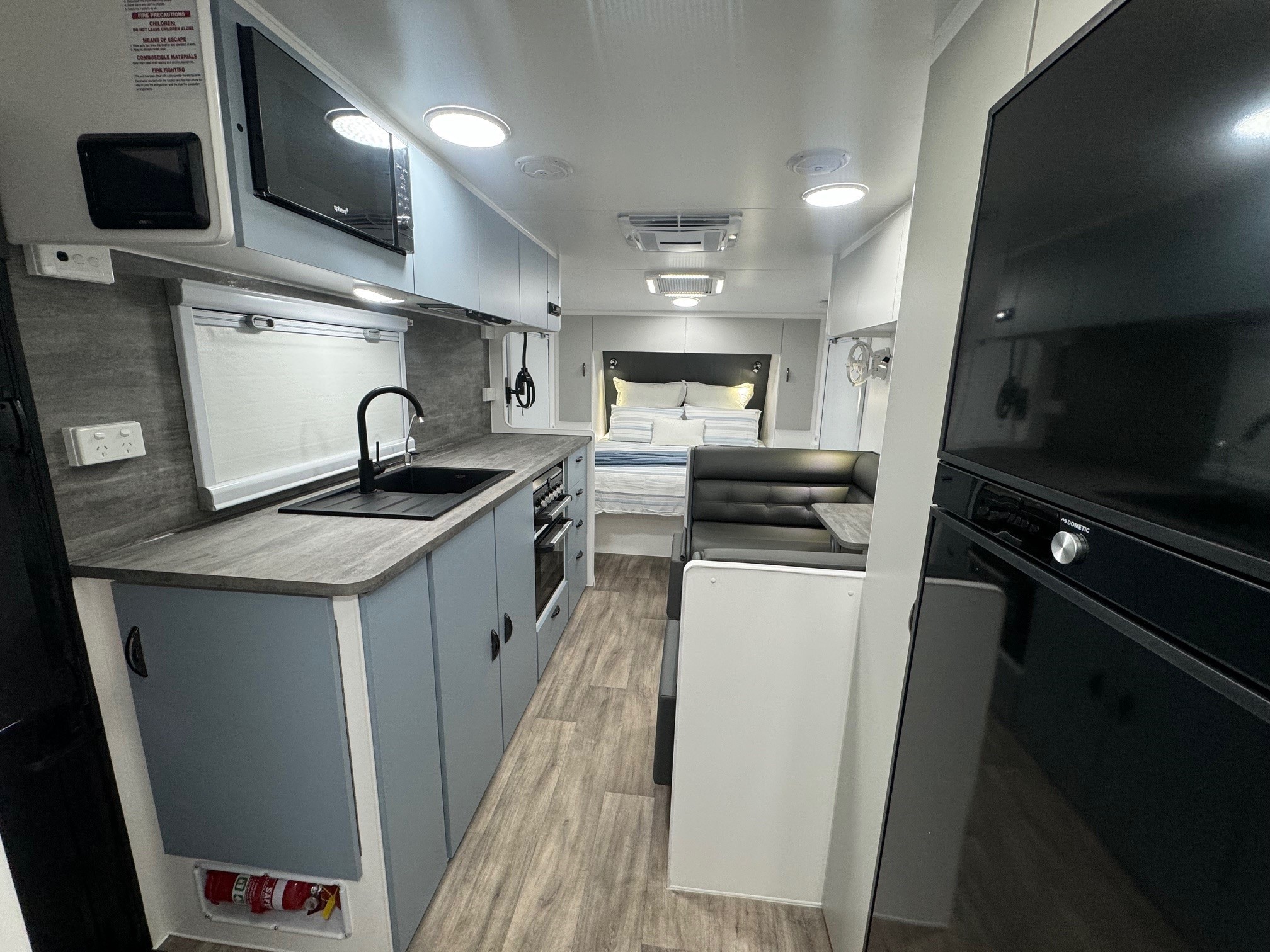 2025 Blue Sky Quartz 20ft8 Rear Door Semi Offroad Caravan