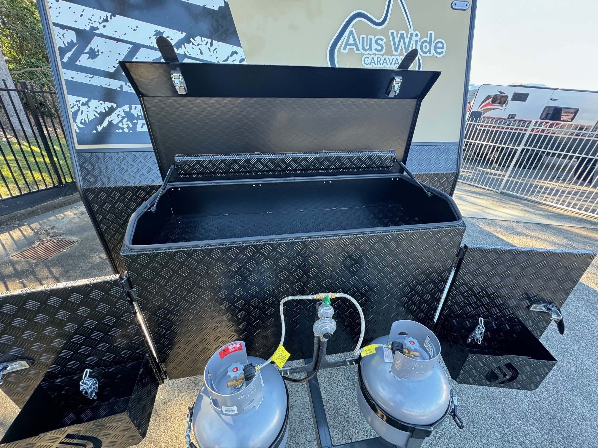 2024 Auswide 24ft Quad Bunk Offroad Caravan