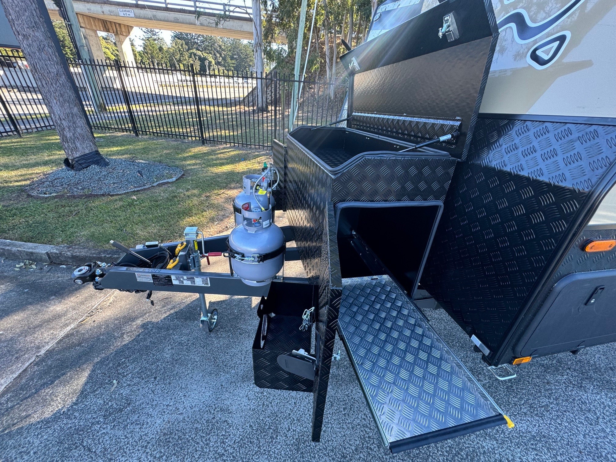 2024 Auswide 24ft Quad Bunk Offroad Caravan