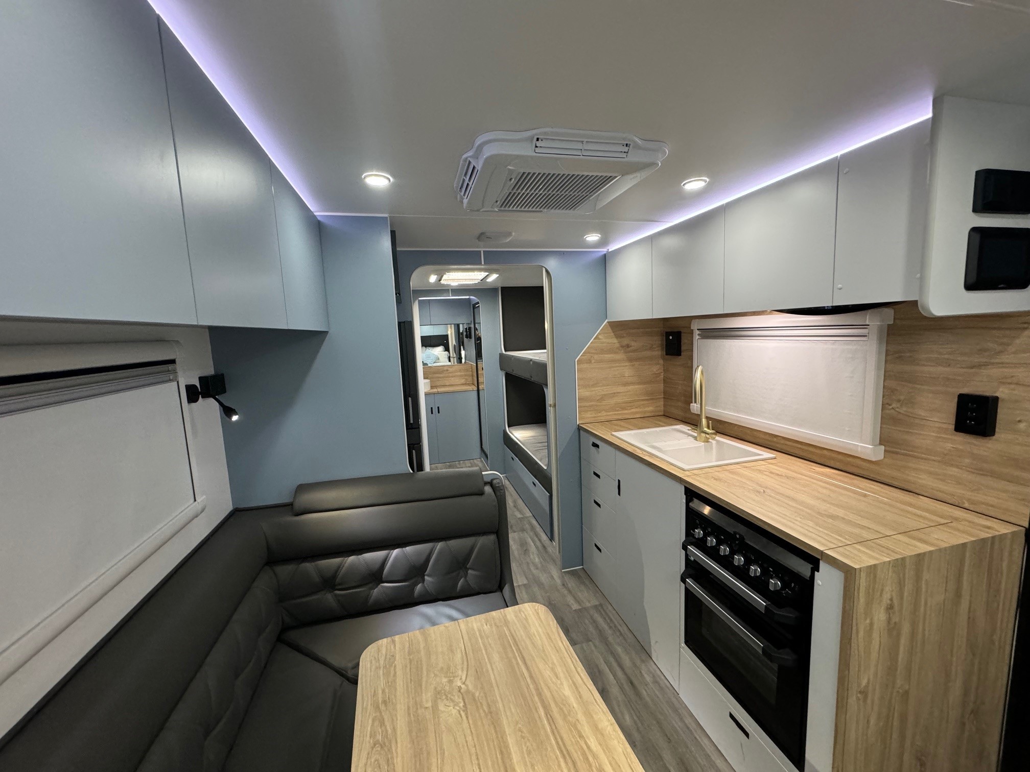 2024 Auswide 24ft Quad Bunk Offroad Caravan