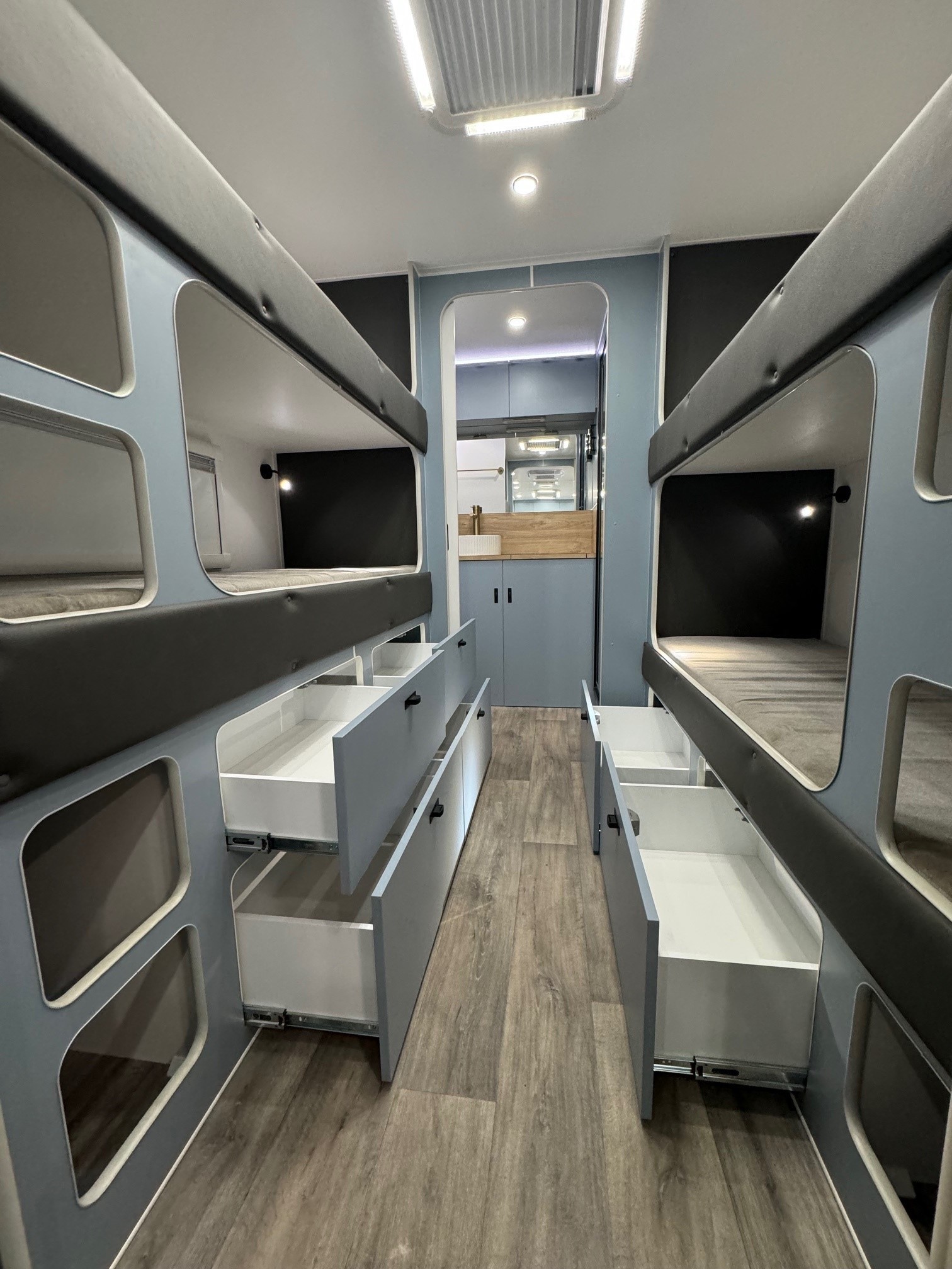 2024 Auswide 24ft Quad Bunk Offroad Caravan