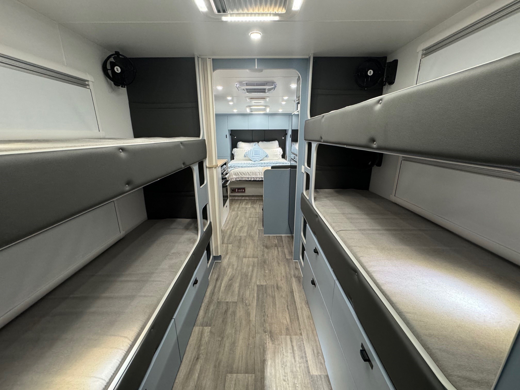 2024 Auswide 24ft Quad Bunk Offroad Caravan