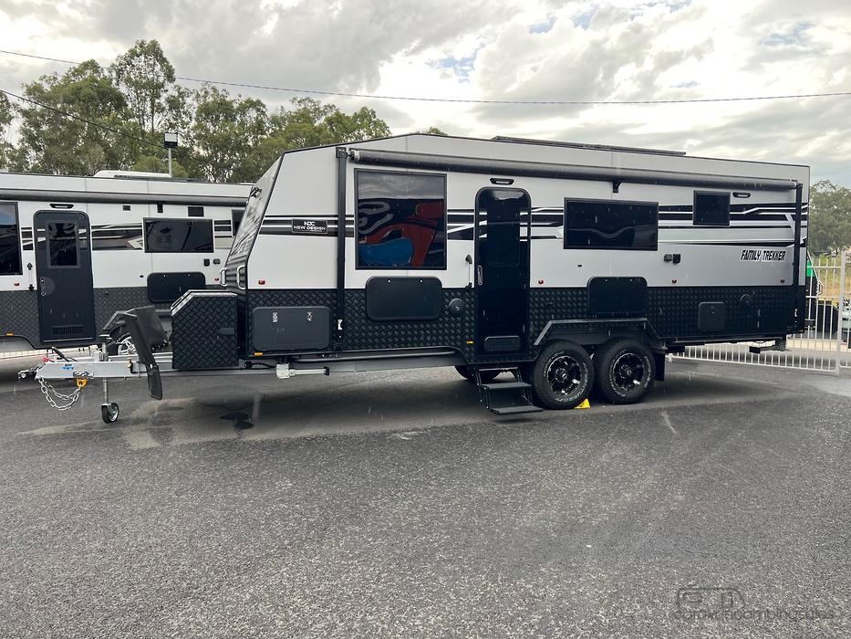 2022 New Design family Trekker 22ft9 Off-Road Double Bunk Caravan