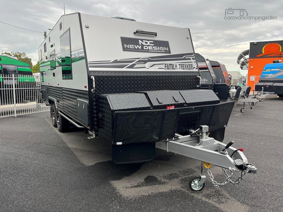 2022 New Design family Trekker 22ft9 Off-Road Double Bunk Caravan