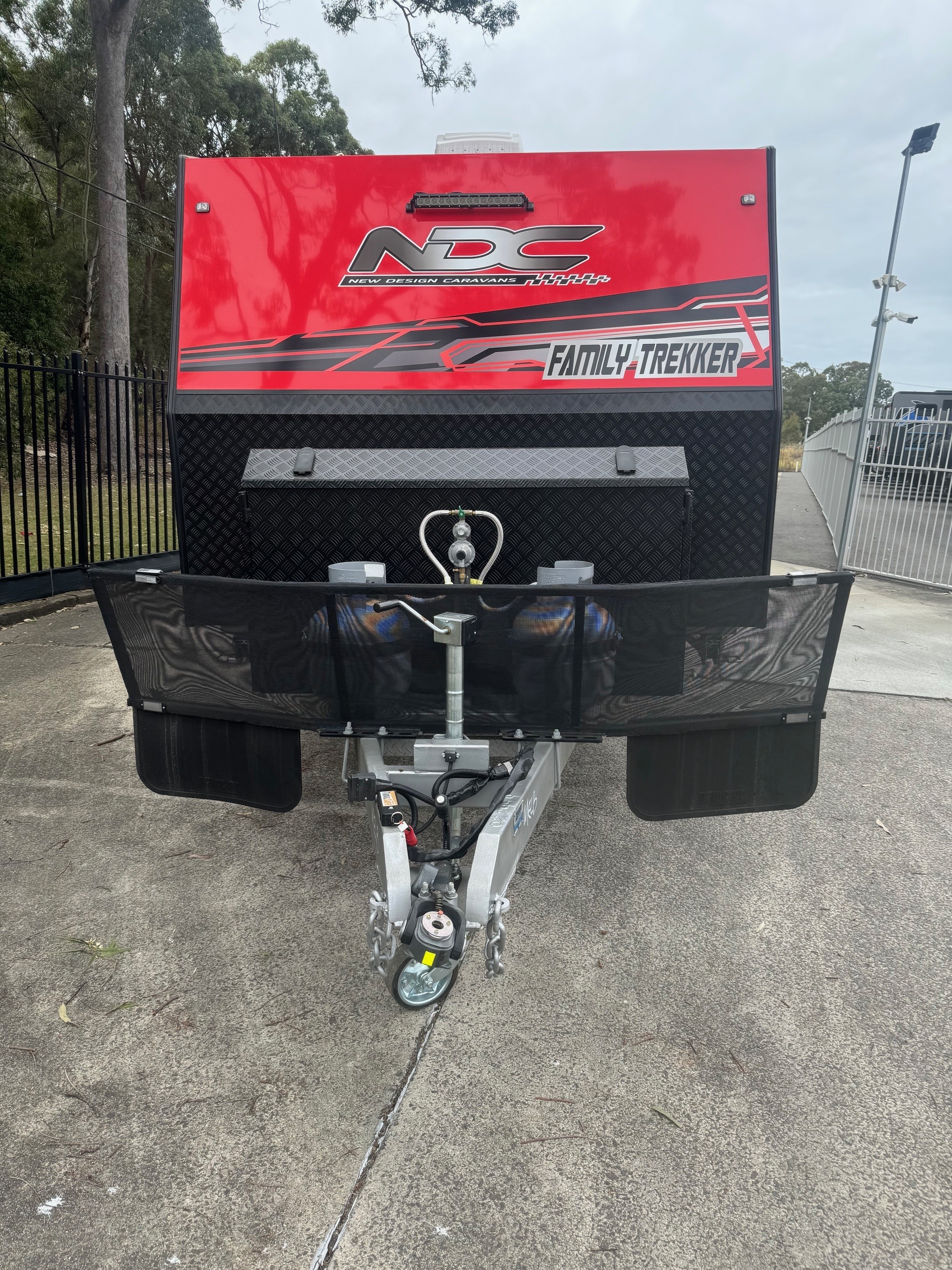 2024 New Design Family Trekker 21ft6 Aluminium Frame Double Bunk