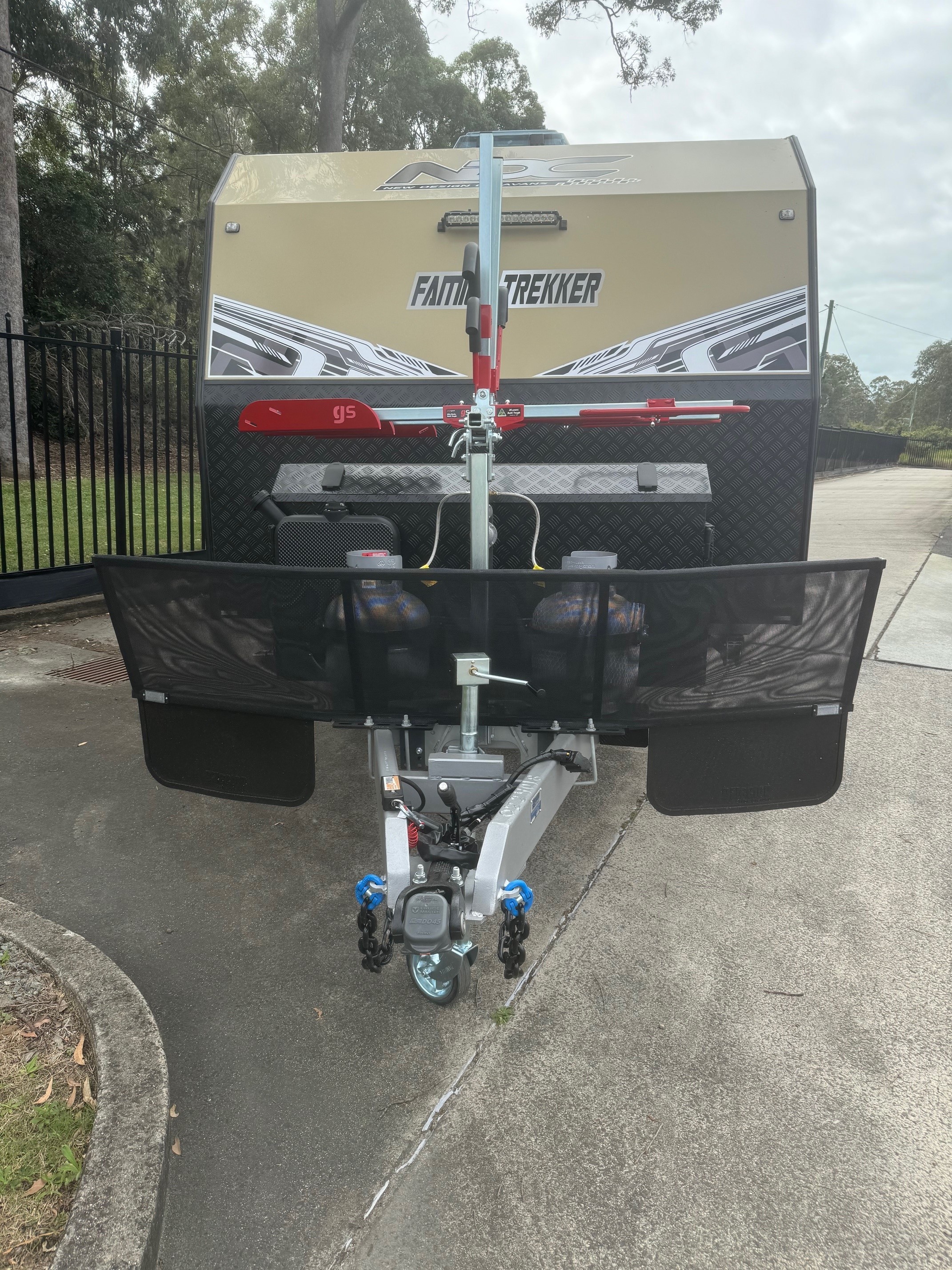 2025 New Design Family Trekker 22ft Triple Bunk