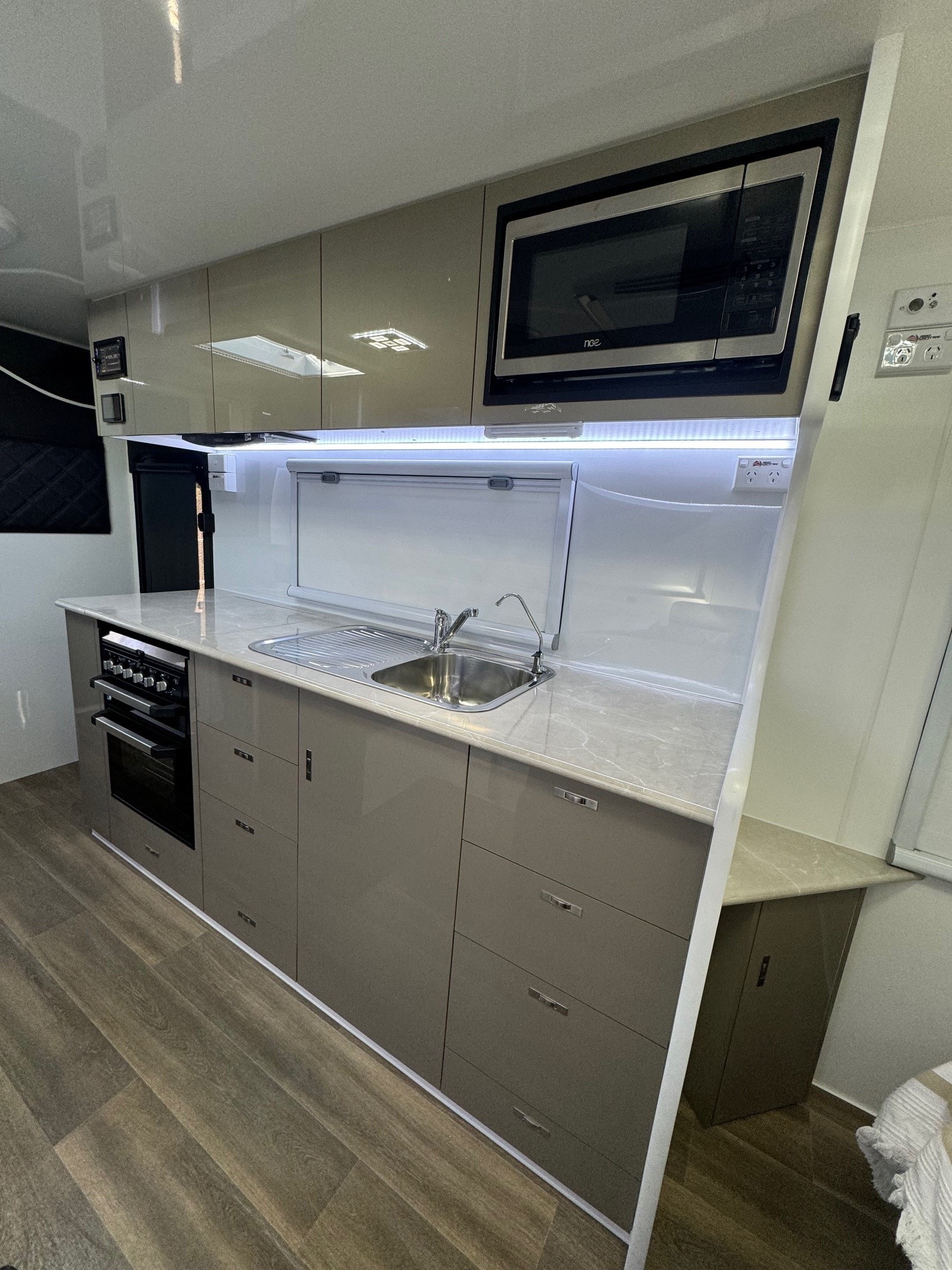 2024 Red Centre Tanami + 20ft8 Rear Door Offroad Caravan