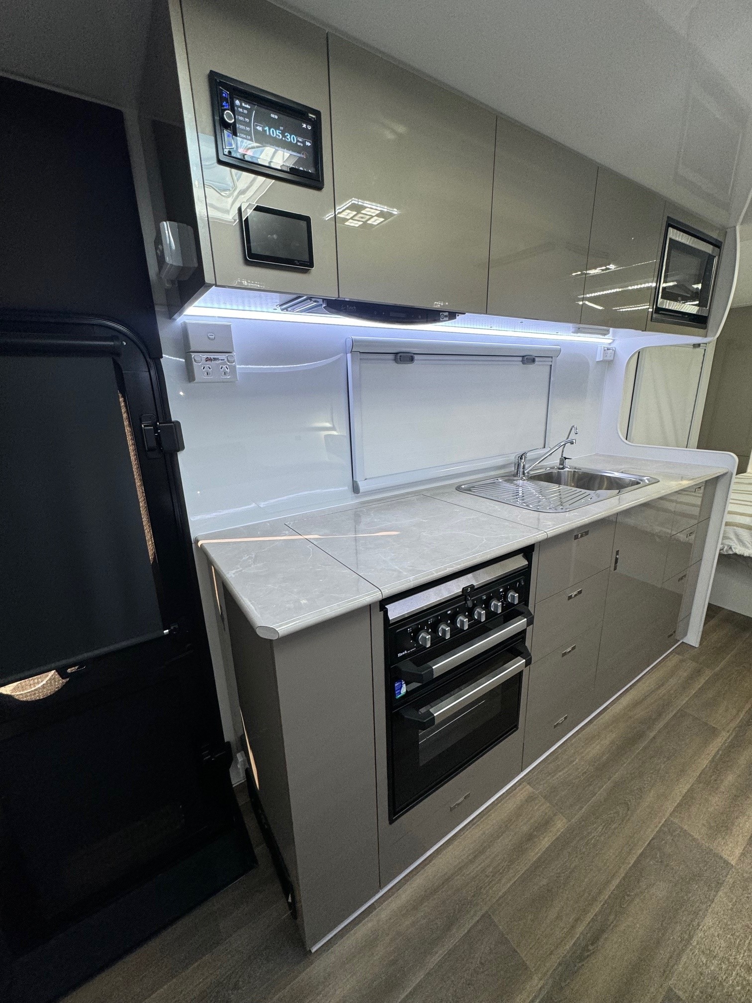 2024 Red Centre Tanami + 20ft8 Rear Door Offroad Caravan