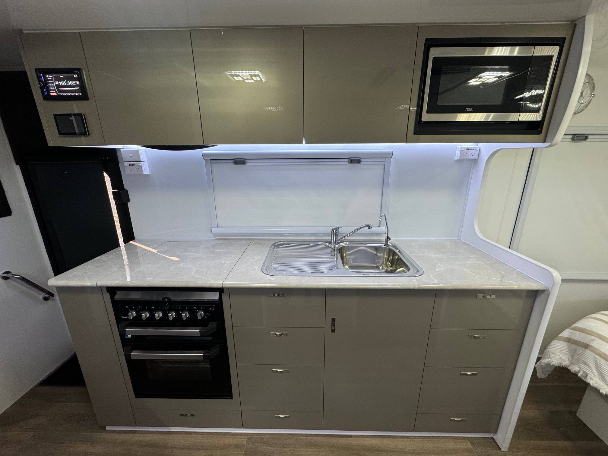 2024 Red Centre Tanami + 20ft8 Rear Door Offroad Caravan