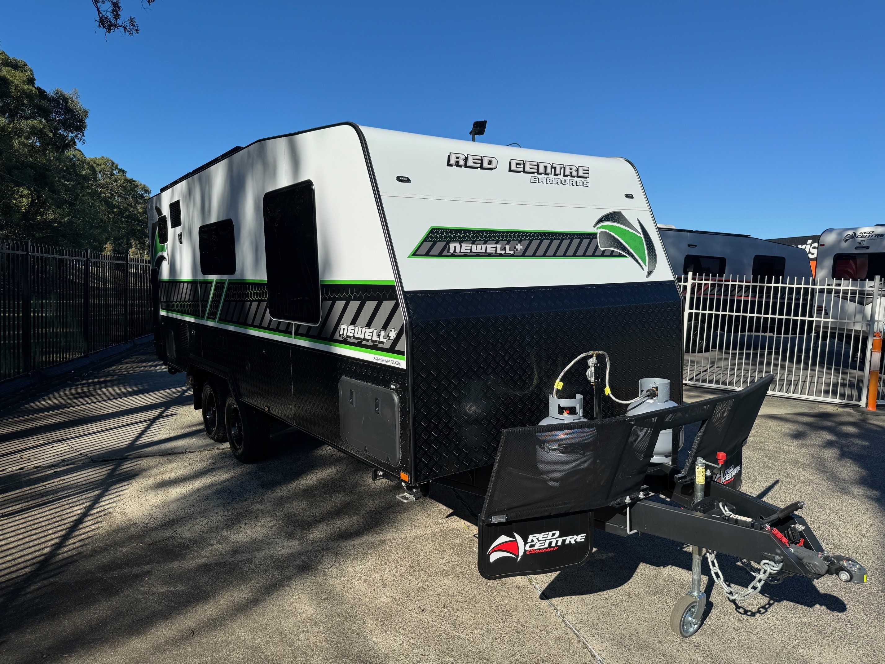 2024 Red Centre Newell + 21ft Centre Door Offroad Caravan