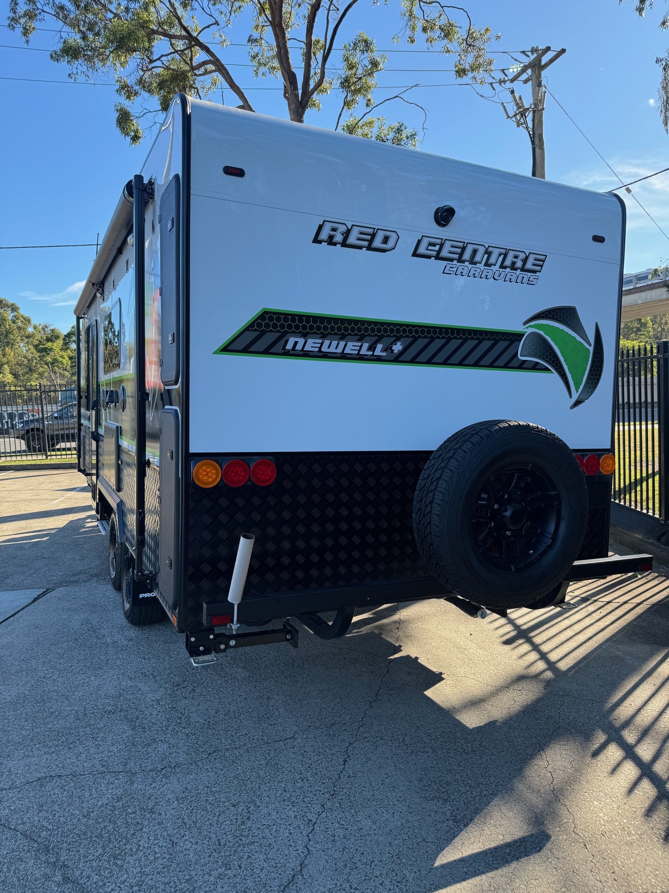 2024 Red Centre Newell + 21ft Centre Door Offroad Caravan