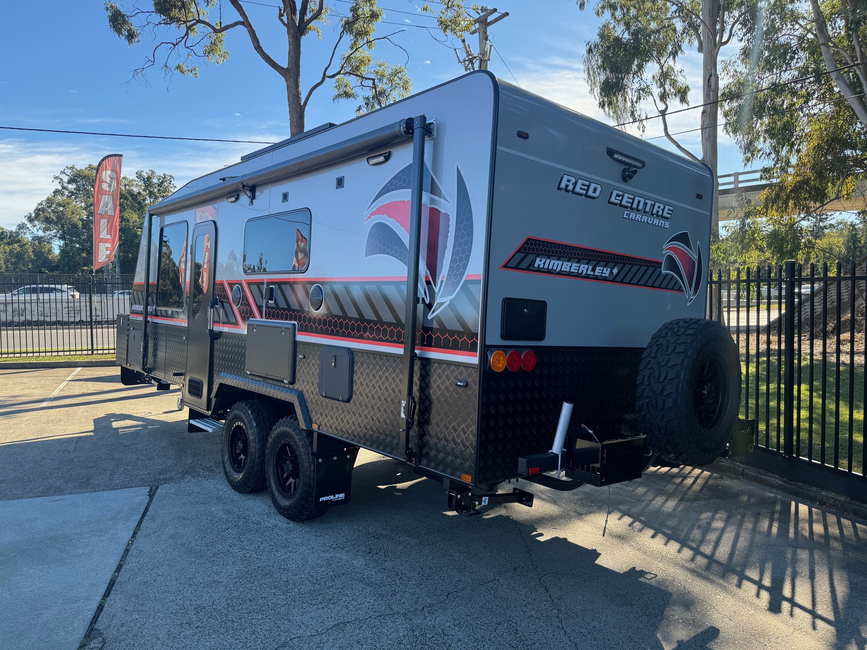 2024 Red Centre Kimberley + 20ft6 Offroad Caravan
