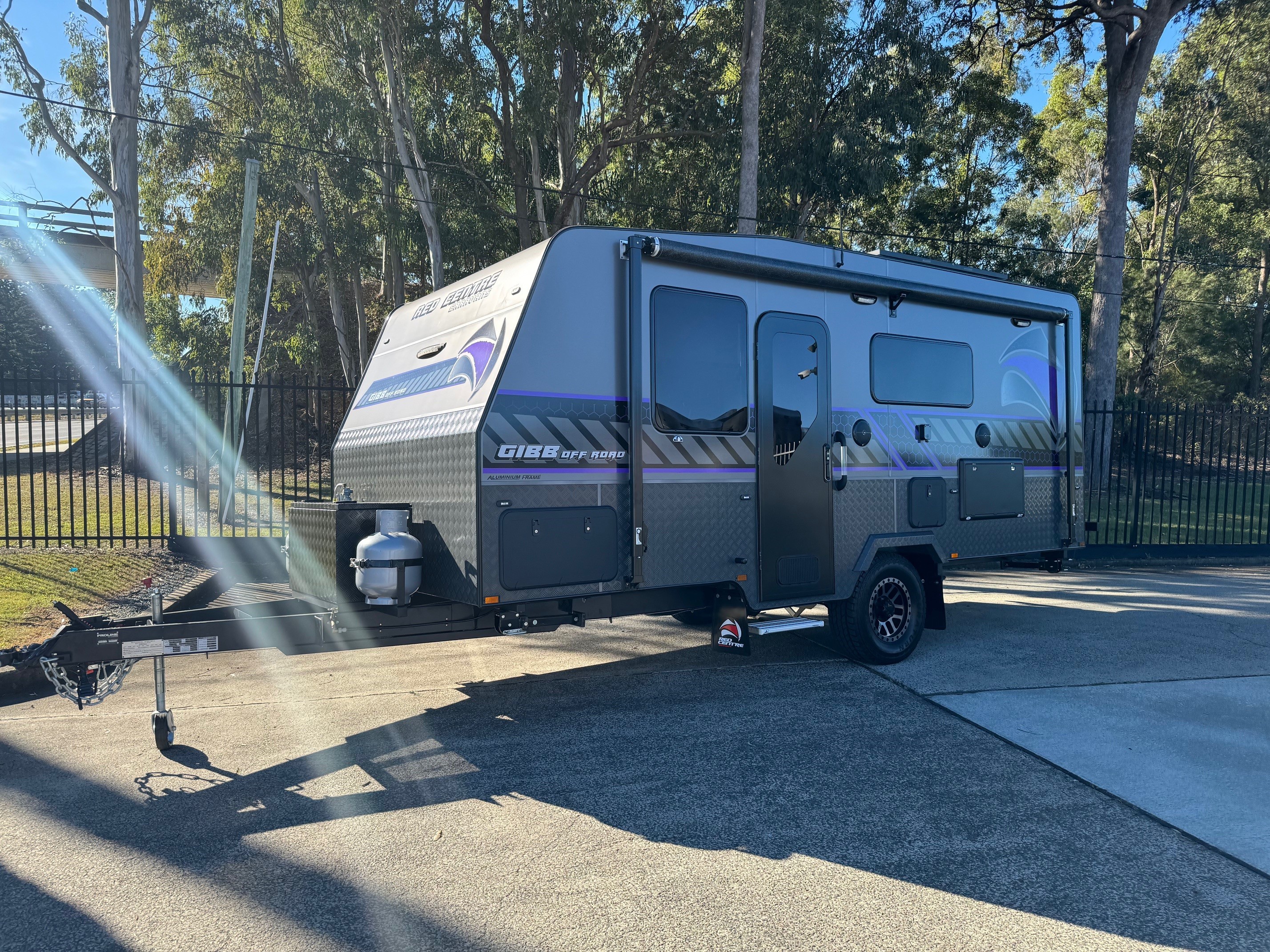 Red Centre Gibb 18ft Offroad Caravan