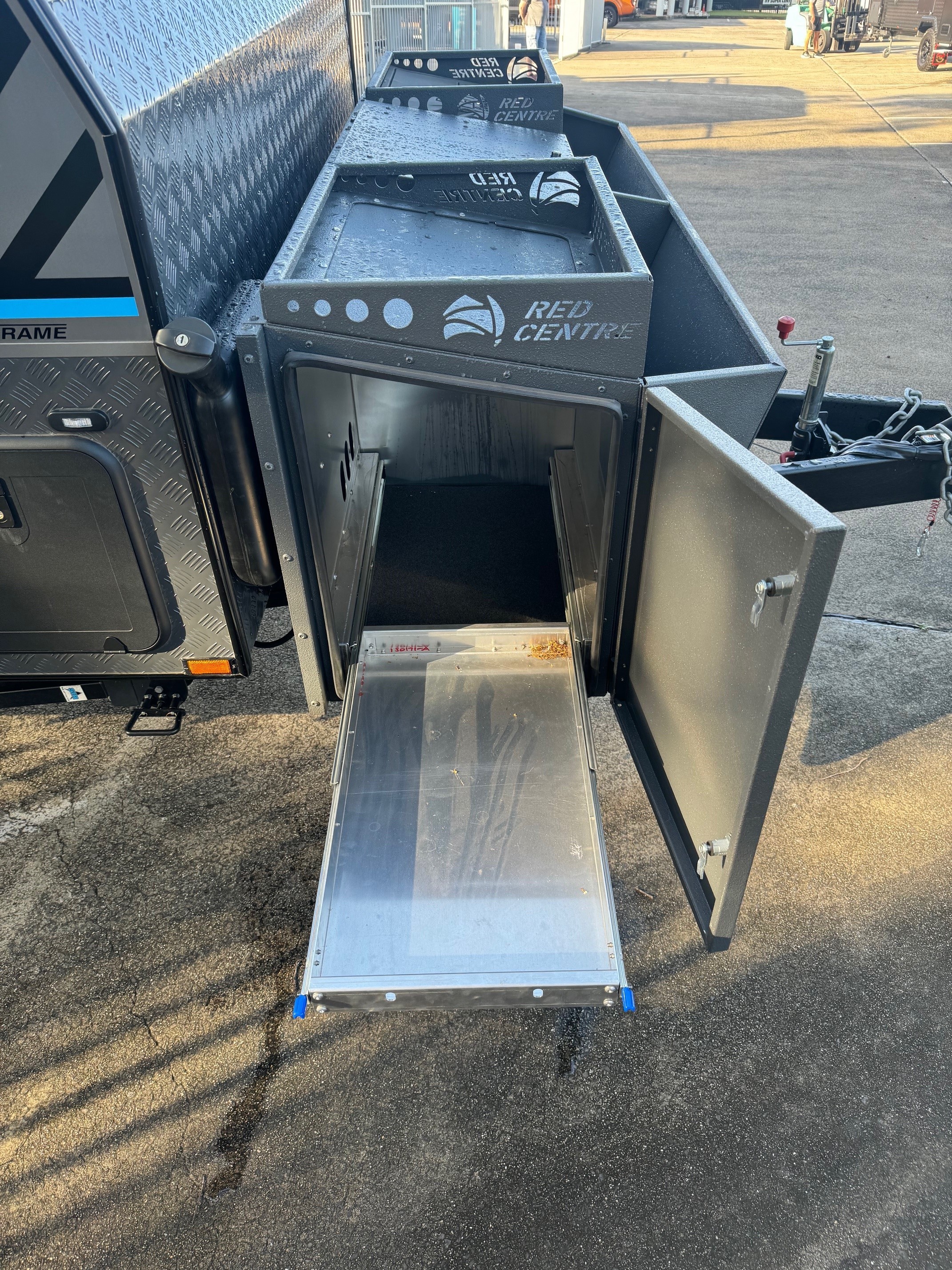 2024 Red Centre Tanami + 20ft8 Rear Door Offroad Caravan