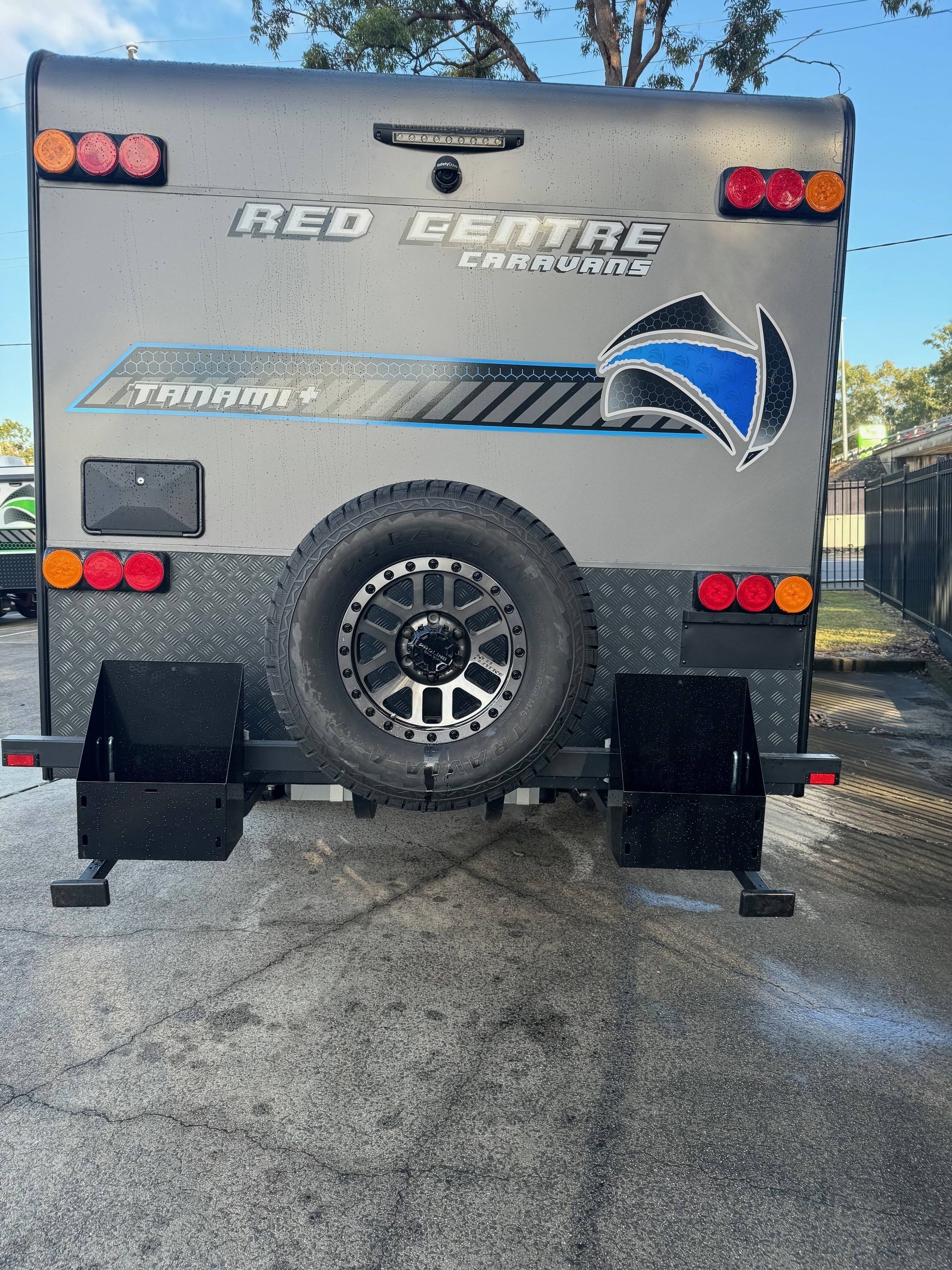 2024 Red Centre Tanami + 20ft8 Rear Door Offroad Caravan