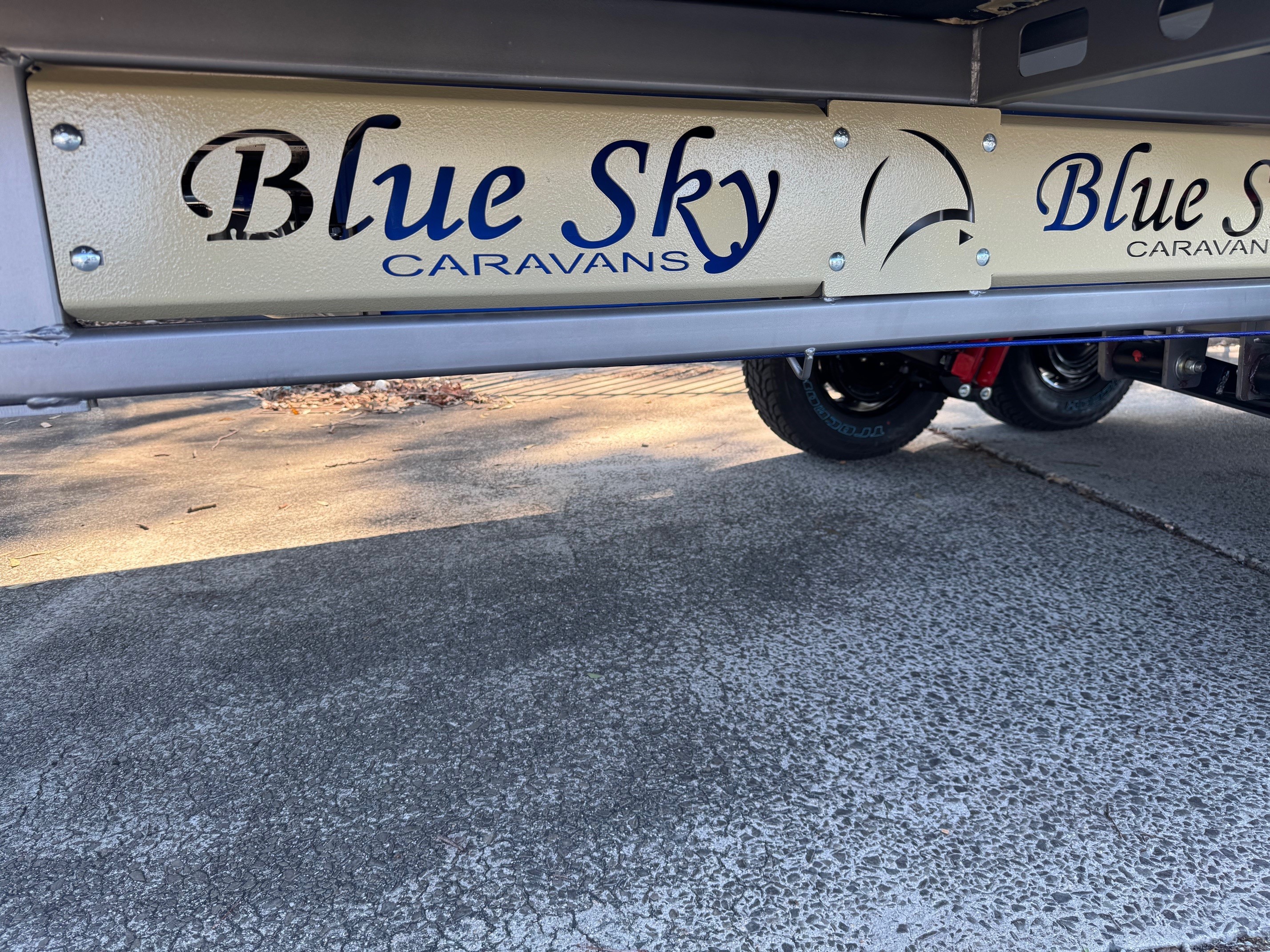 Blue Sky Sapphire 21ft Offroad Rear Club Lounge Centre Ensuite