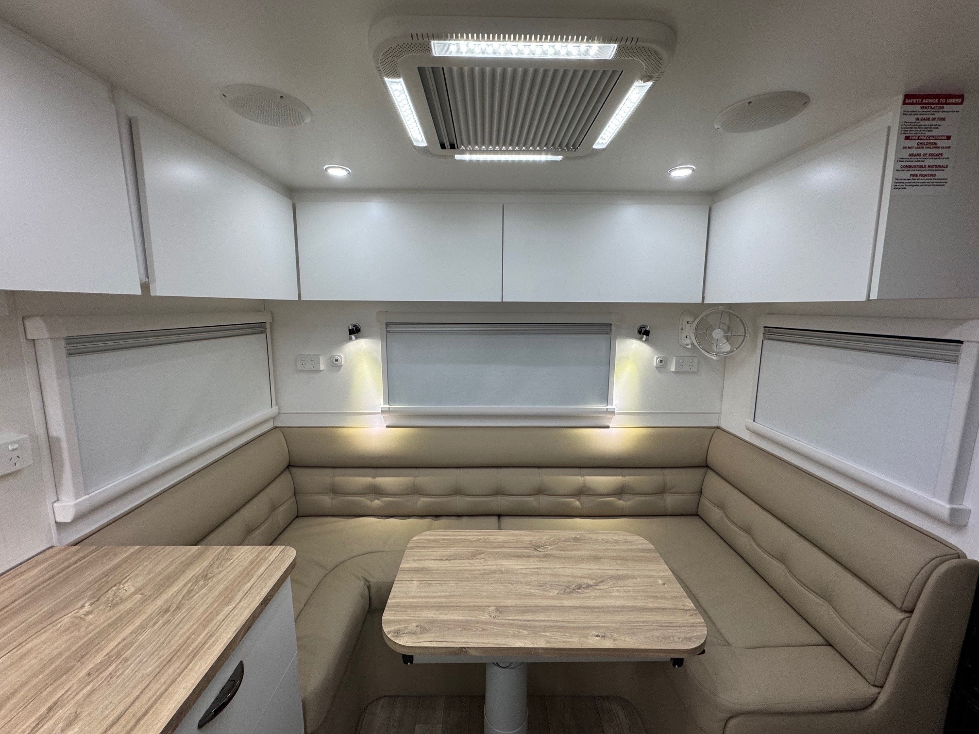 Blue Sky Sapphire 21ft Offroad Rear Club Lounge Centre Ensuite