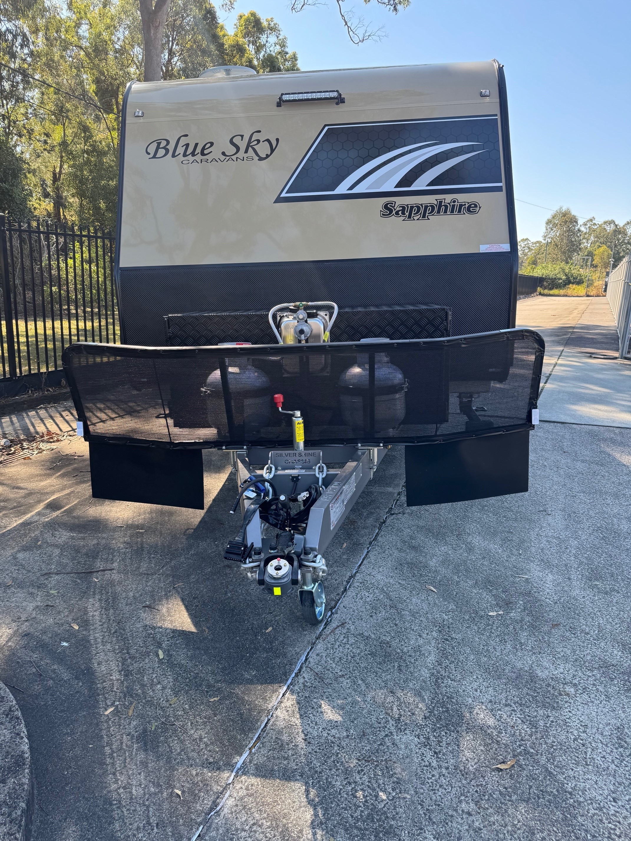 Blue Sky Sapphire 21ft Offroad Rear Club Lounge Centre Ensuite